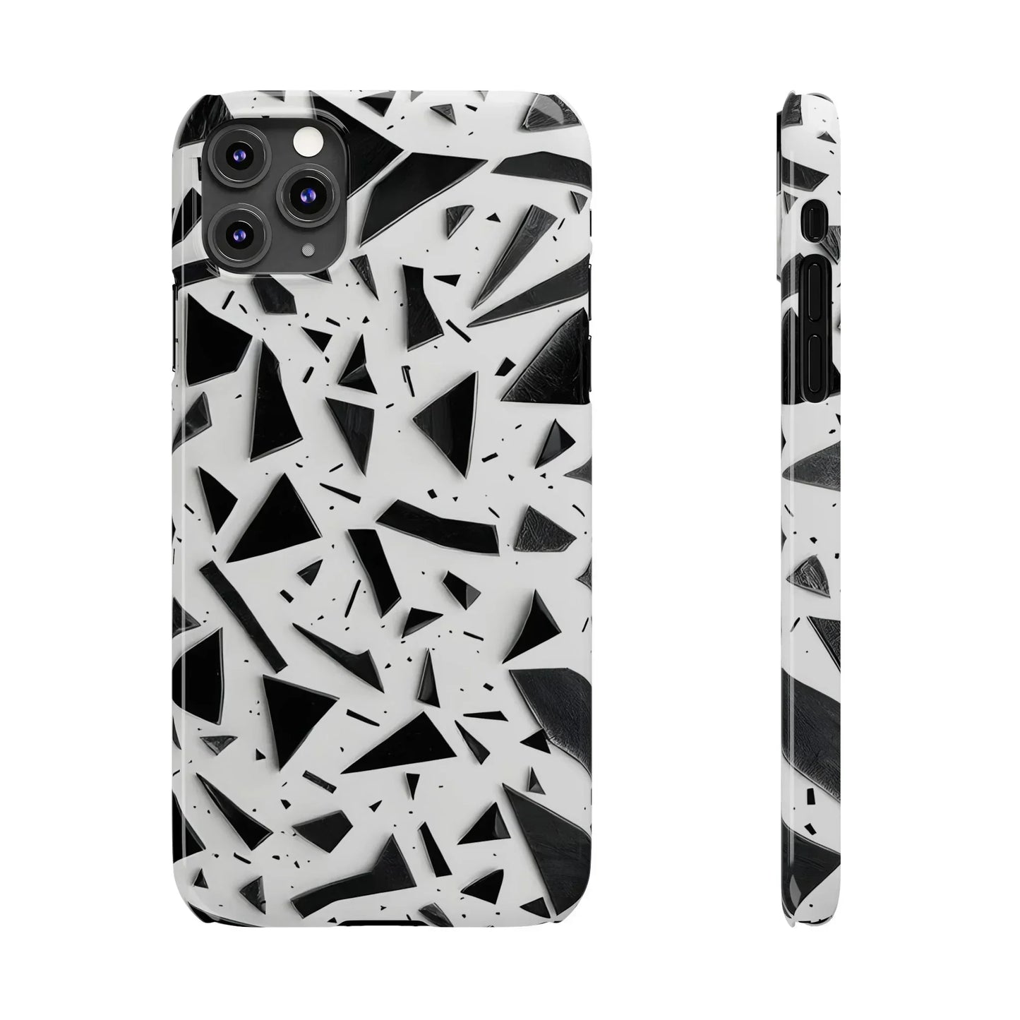 Abstract Slim Phone Case for iPhone 7 to 16 Models - KarArmDesign
