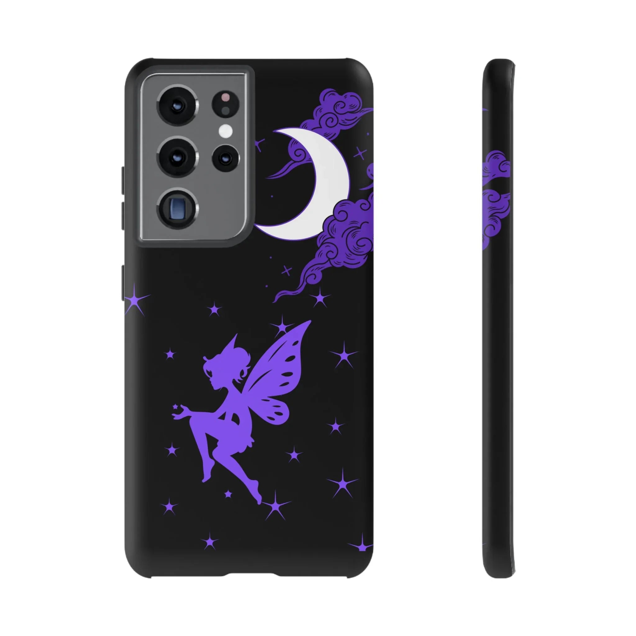 Moonlit Fairy Phone Case for iPhone 8-16 and Galaxy S10-S23 - KARARMDESIGN
