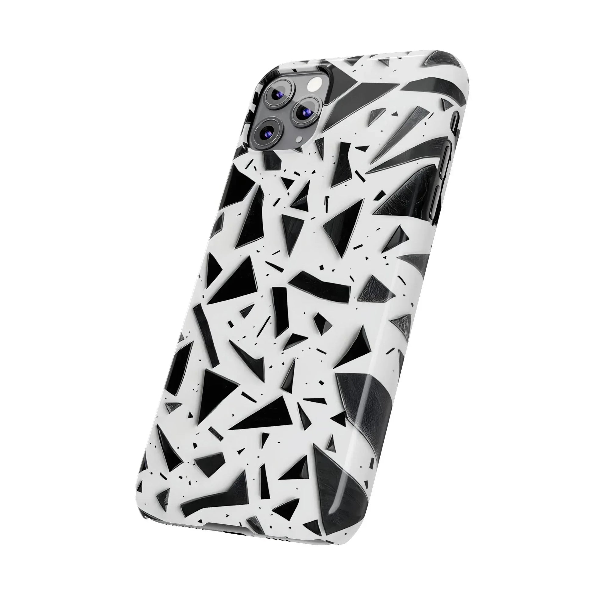 Abstract Slim Phone Case for iPhone 11-17 - KARARMDESIGN