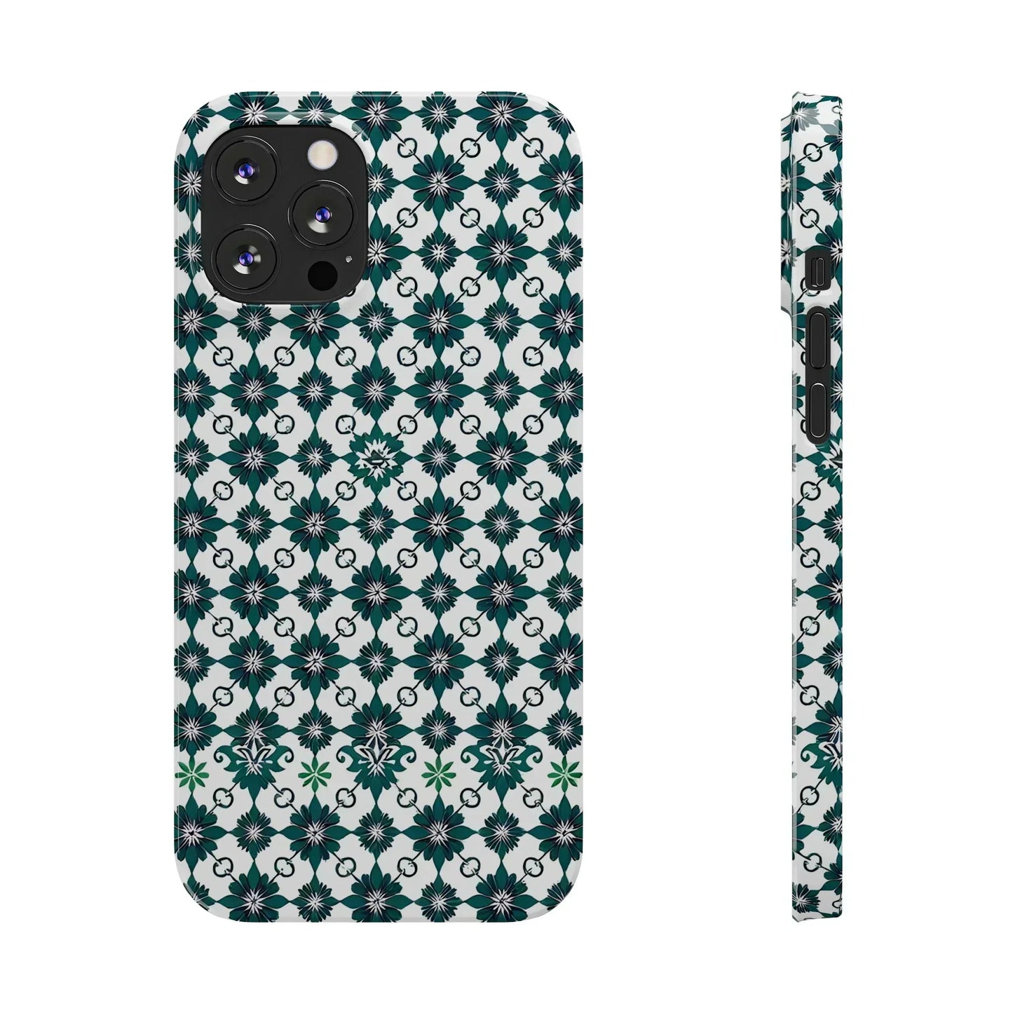 Elegant Geometric Pattern Phone Case for iPhone 7-16 Models - KarArmDesign