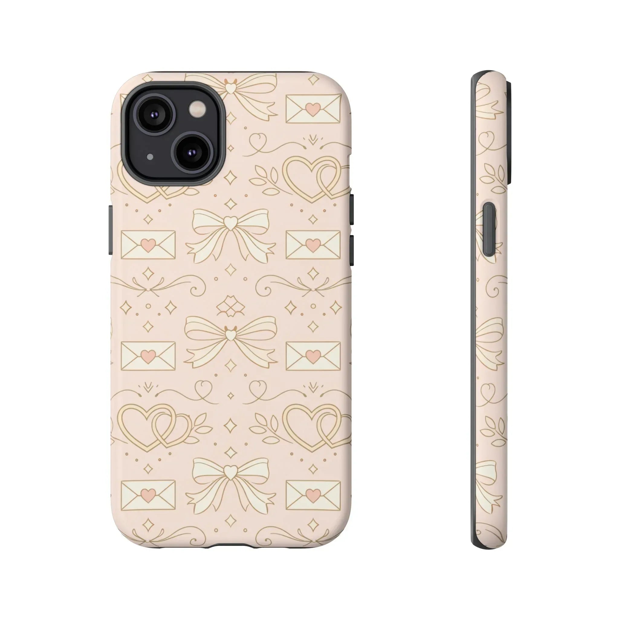Sweet Romance Tough Phone Case for iPhone 11–17 & Galaxy S10–S25 - KARARMDESIGN