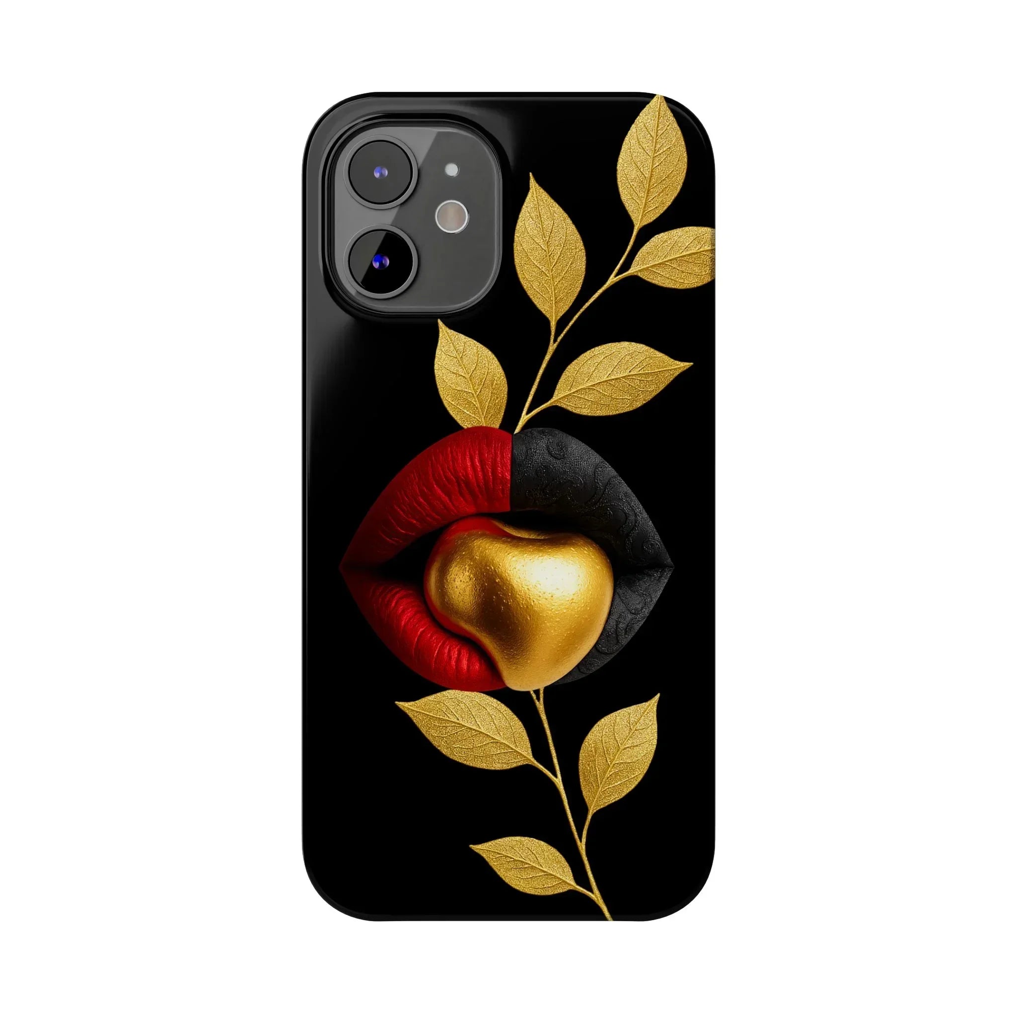 Gilded Expression Phone Case for iPhone 7-17 Models - KARARMDESIGN