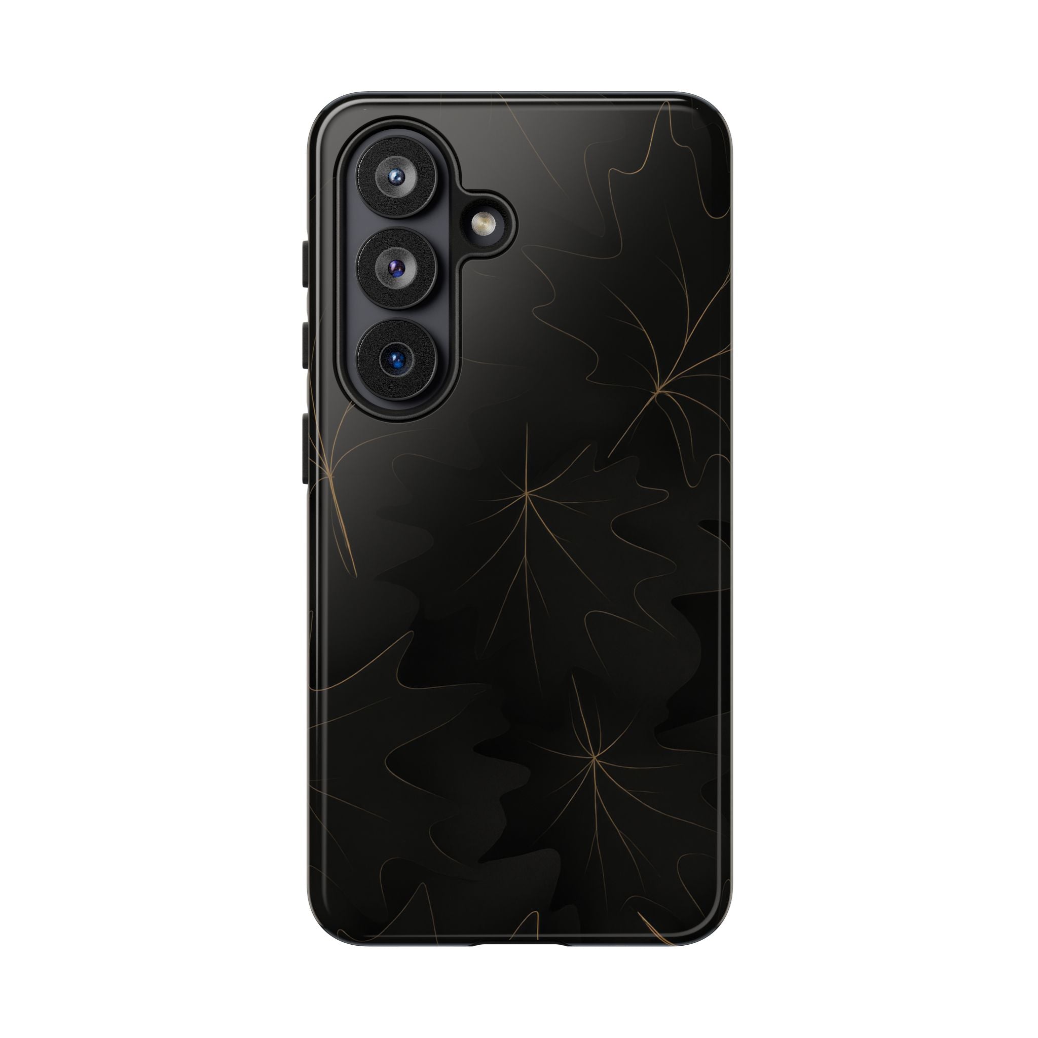 Luxury Fall Leaf Phone Case – Samsung Galaxy S20–S26 & Google Pixel 6-9