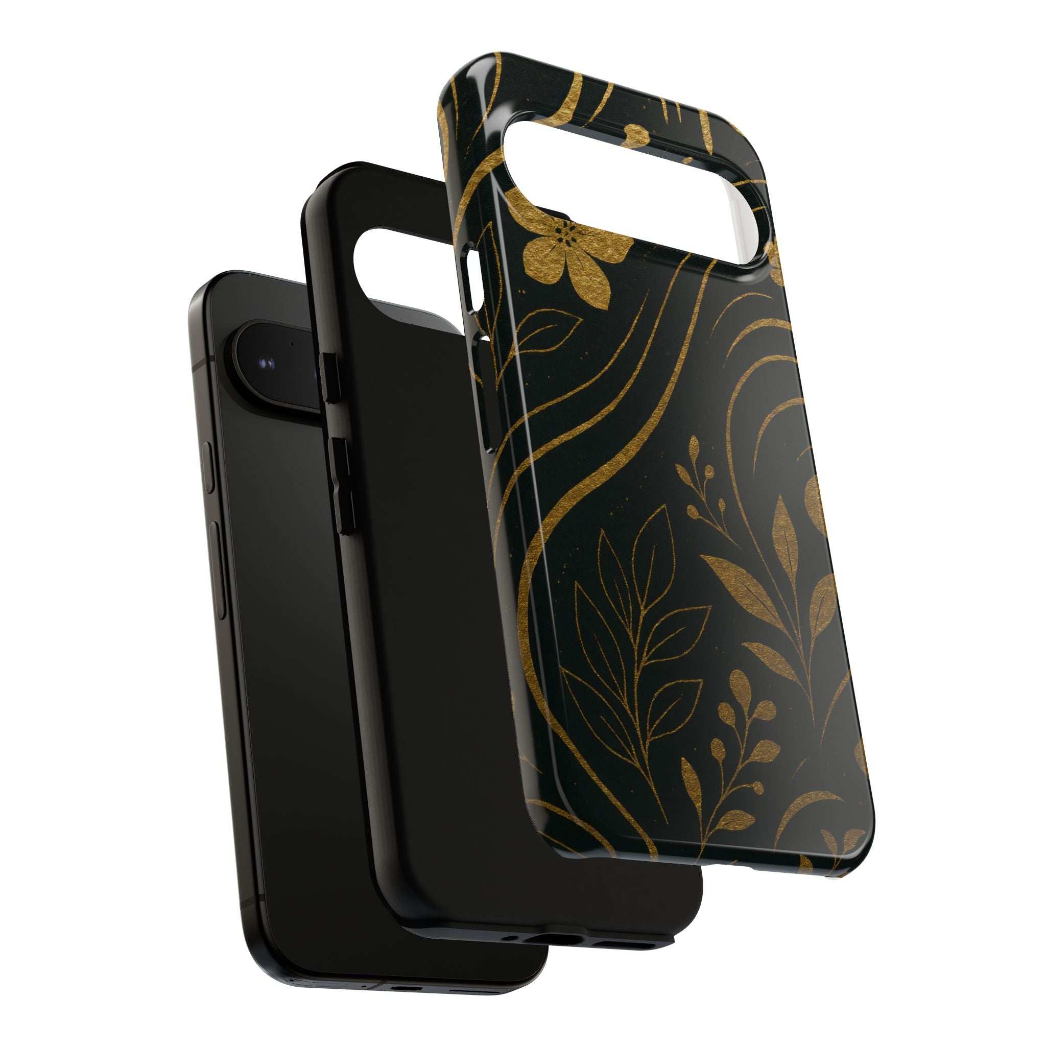 Gold Pattern Tough Phone Case for Samsung Galaxy & Google Pixel