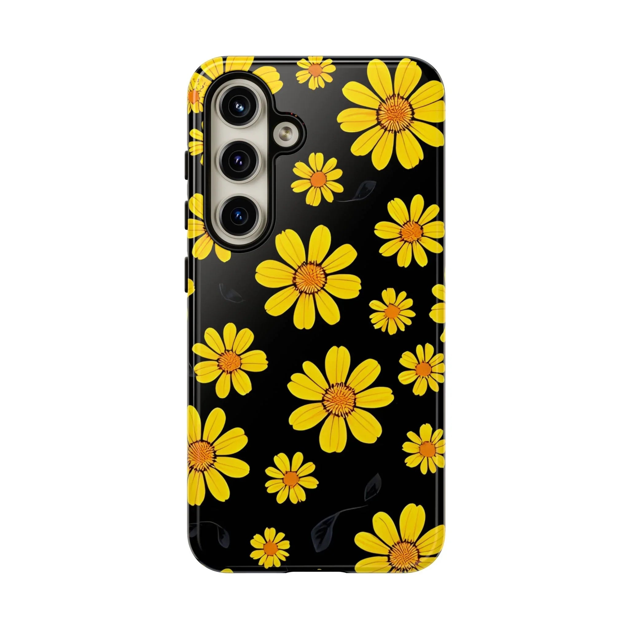 Elegant Floral Phone Case for Samsung Galaxy S20-S25 - KARARMDESIGN