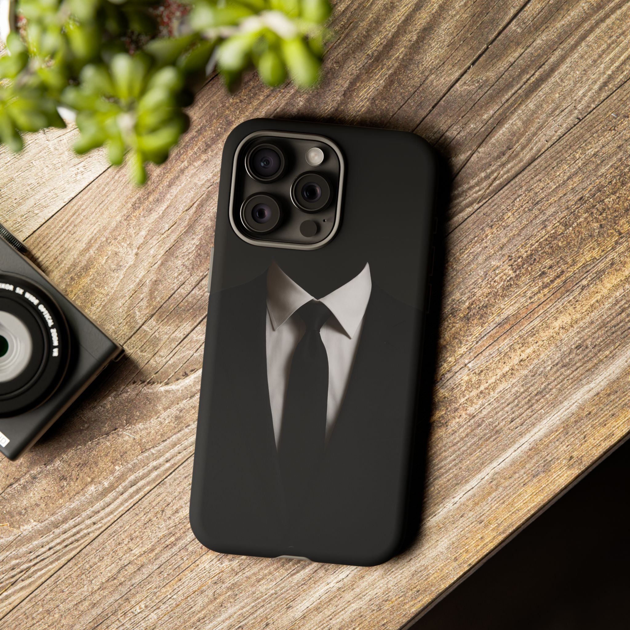 Gentleman's Armor Tough Phone Case – iPhone 11–17 & Galaxy S20–S26