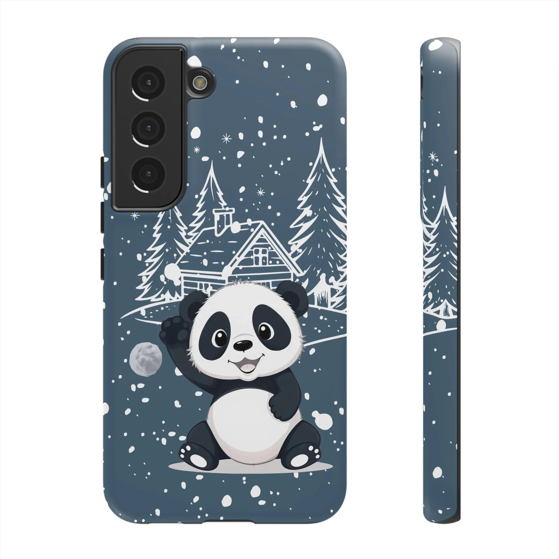Cute Panda Phone Case for Samsung Galaxy and Google Pixel - KARARMDESIGN