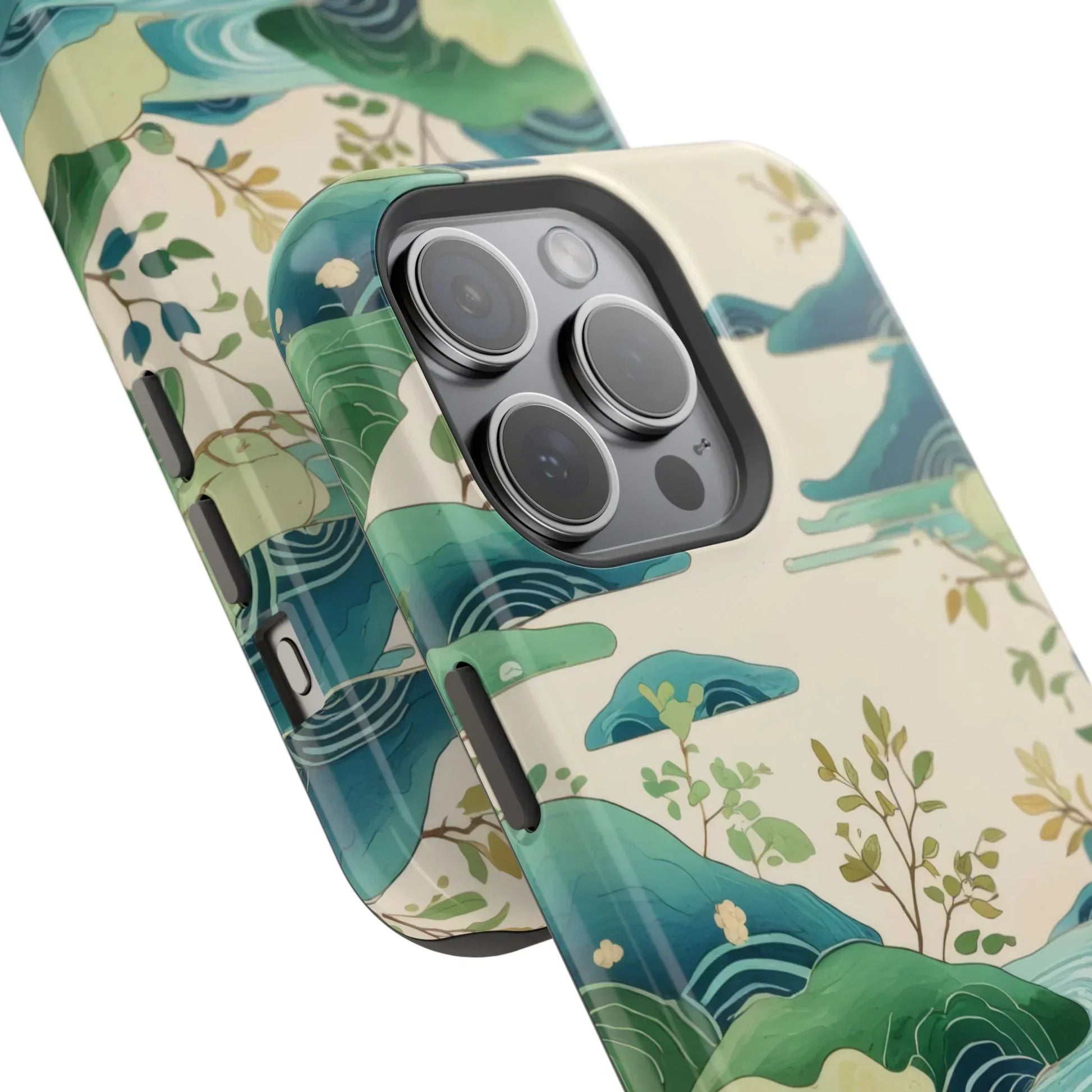 Nature Landscape Phone Case for iPhone 12-16 and Samsung Galaxy S21-S22 Models - KarArmDesign