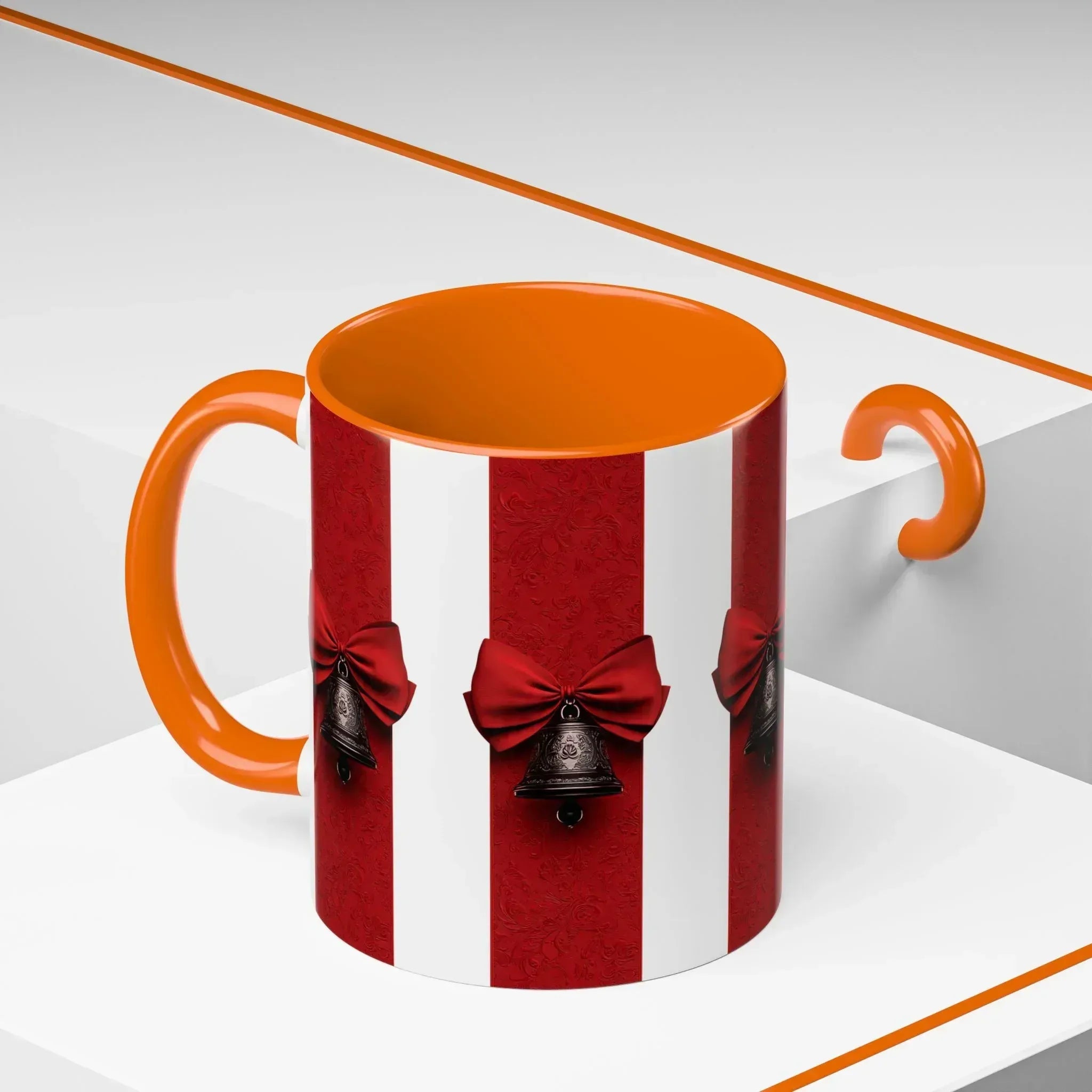 Holiday Bells Mug - Accent Coffee Mug (11, 15oz) - KARARMDESIGN