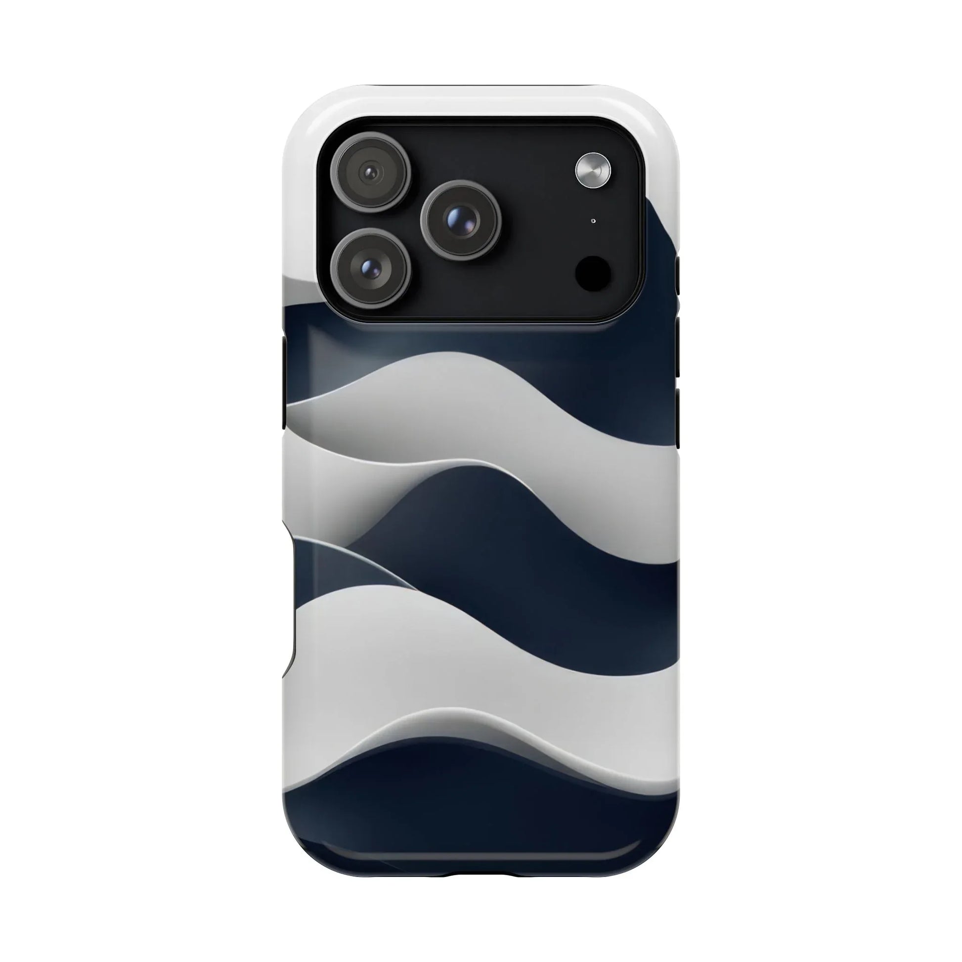 Ocean Flow Phone Case for iPhone 11-17 and Galaxy S21-S22 - KARARMDESIGN