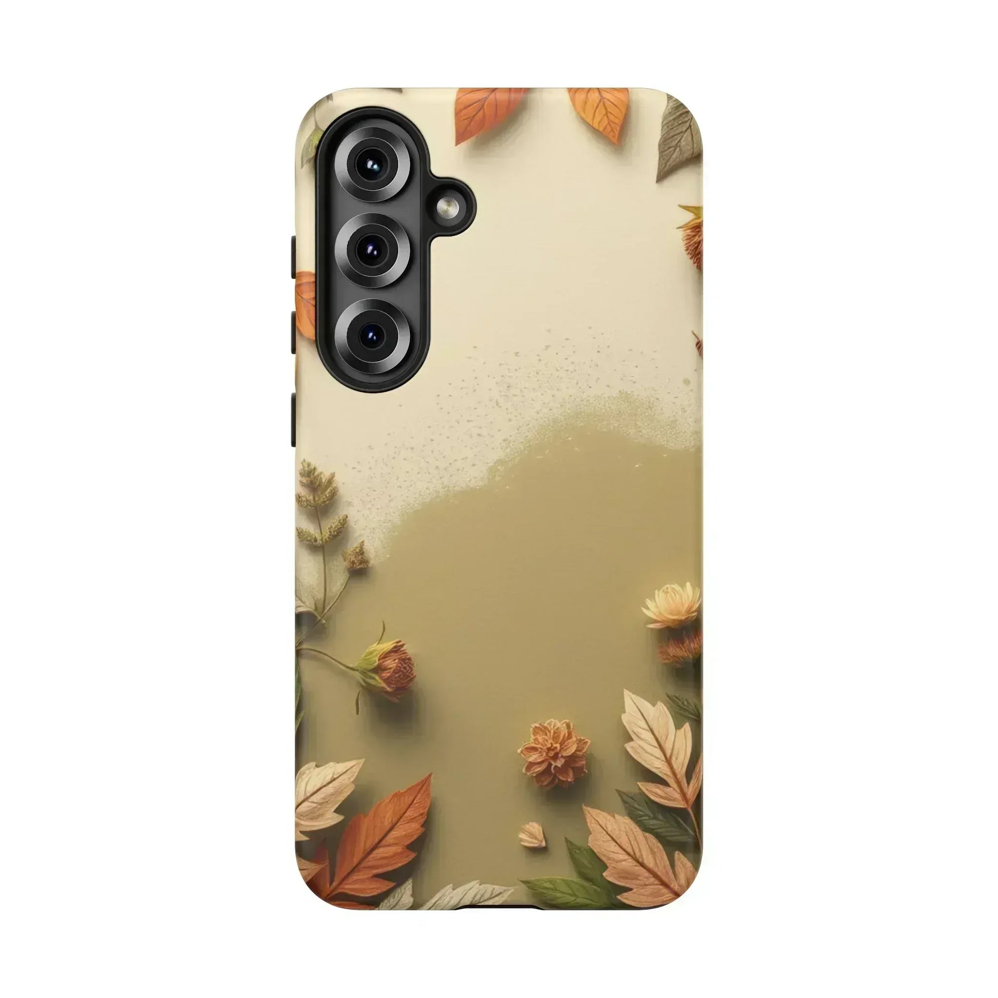 Autumn Leaves Phone Case for iPhone 8–16 and Galaxy S10–S25 - KARARMDESIGN