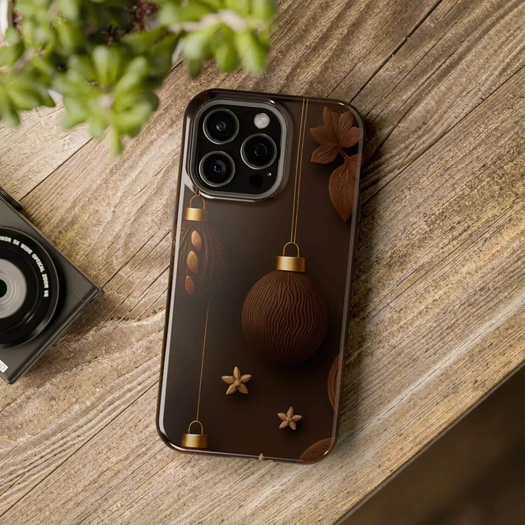 Chocolate Ornaments Phone Case for iPhone 11-17 and Galaxy S21-S22 - KARARMDESIGN