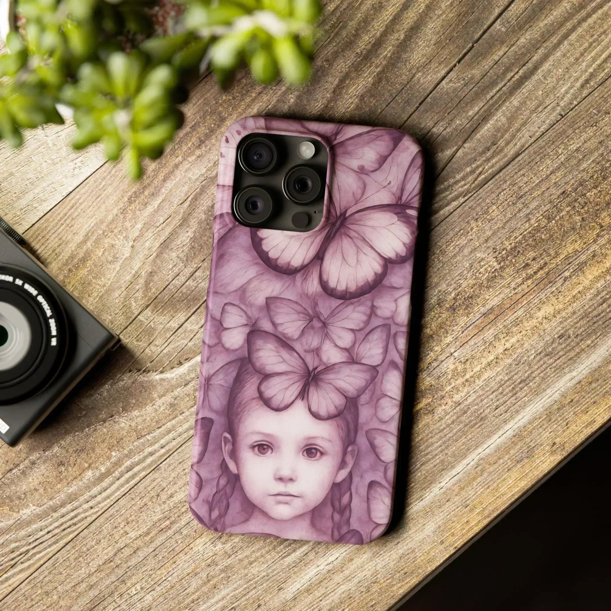 Mystic Girl Phone Case for iPhone 7-17 Models - KARARMDESIGN