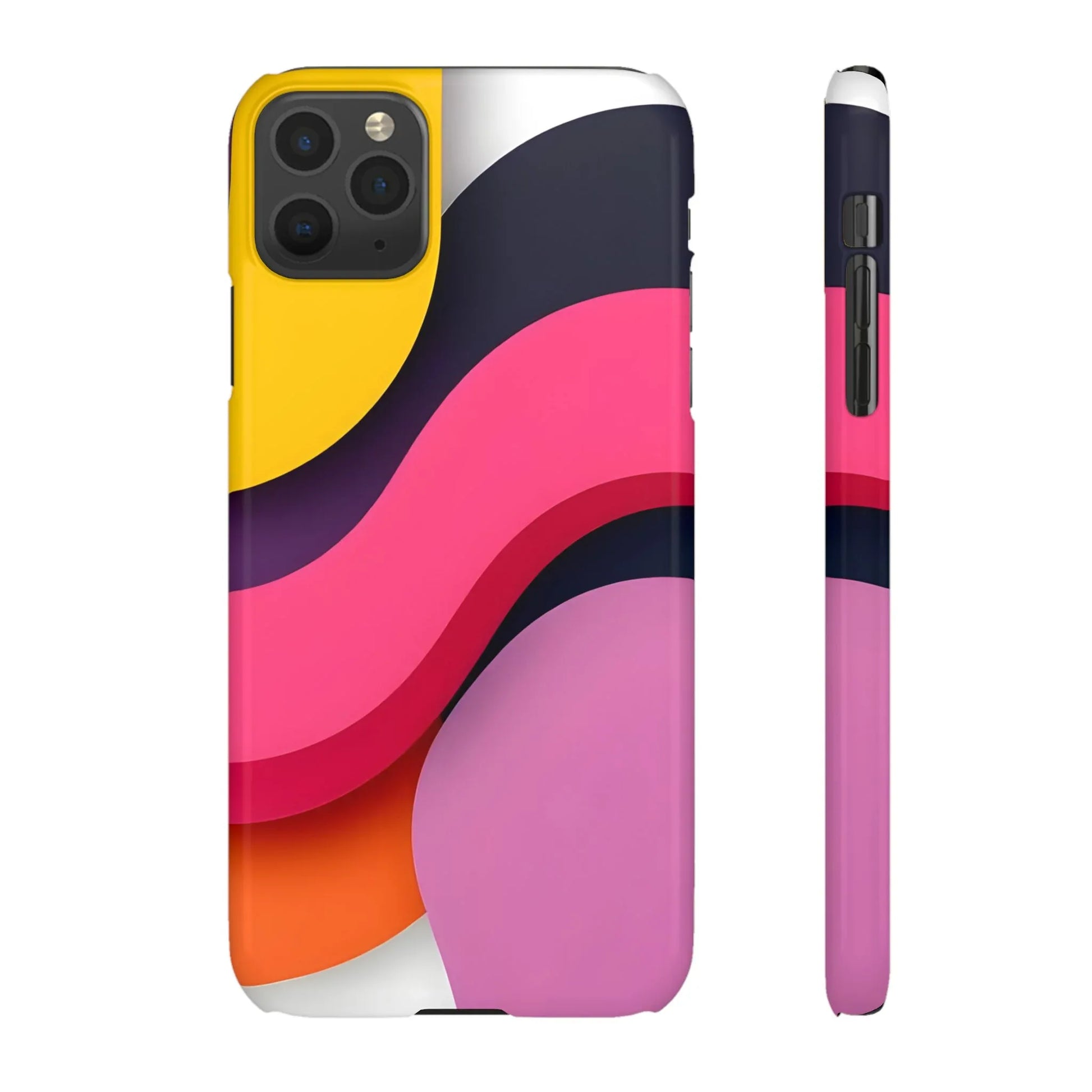 Abstract Phone Case for iPhone 11-17 and Galaxy S20-S25 - KARARMDESIGN