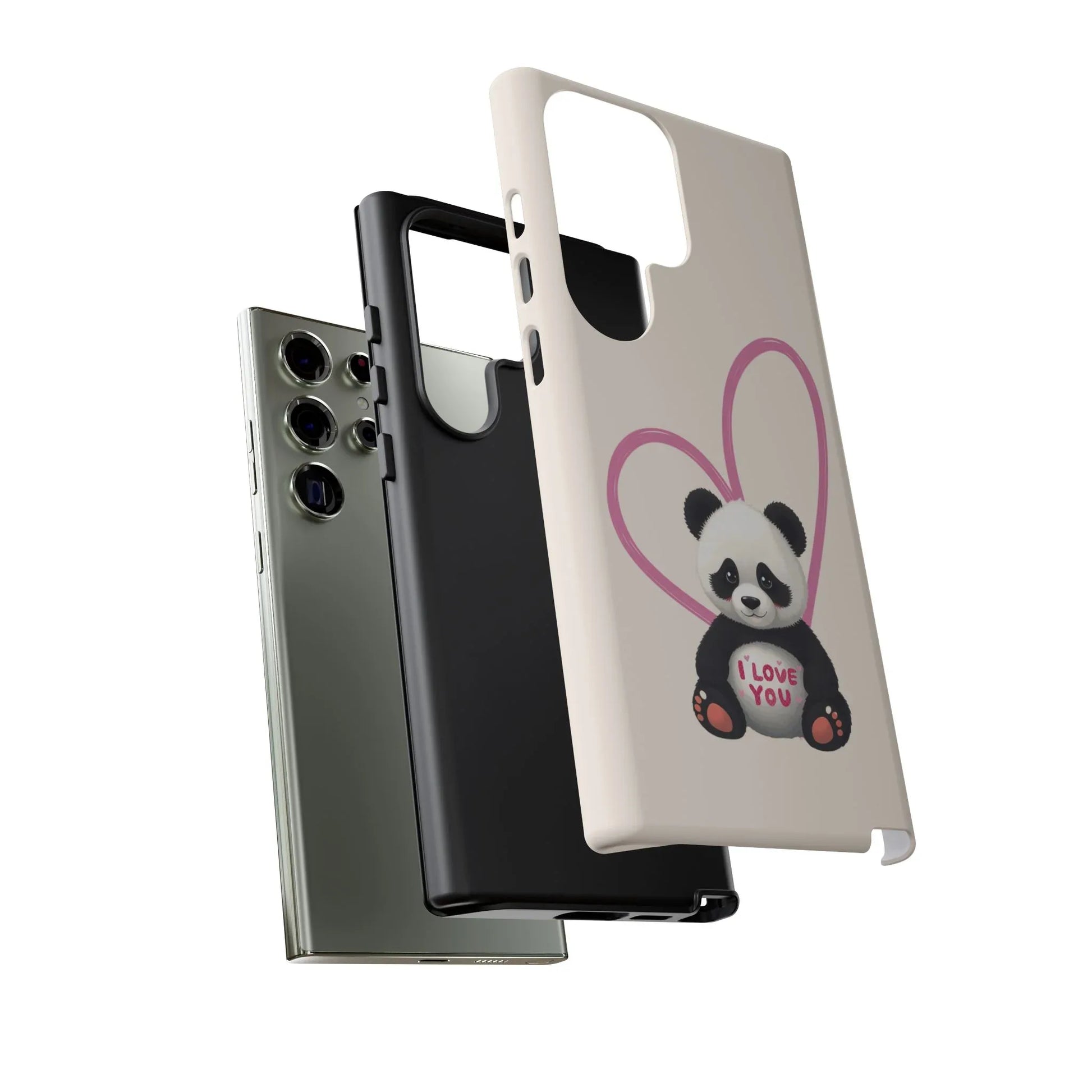 Adorable Panda Phone Case for Galaxy S20-S25 - KARARMDESIGN
