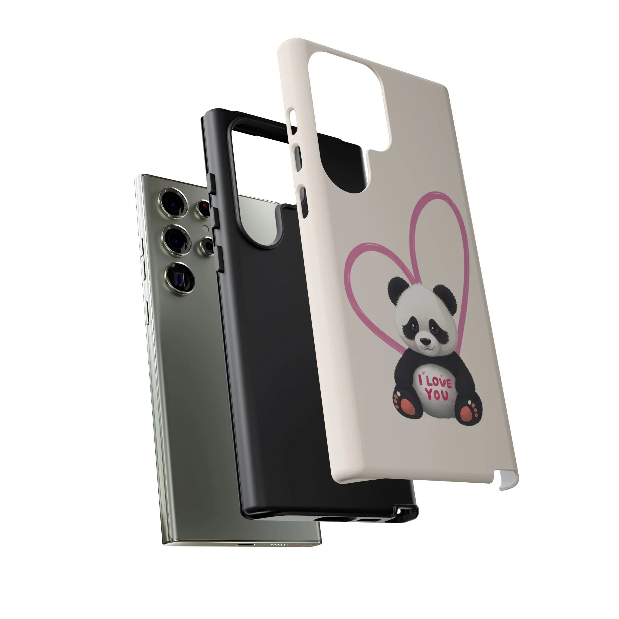 Adorable Panda Phone Case for Galaxy S20-S25 - KARARMDESIGN