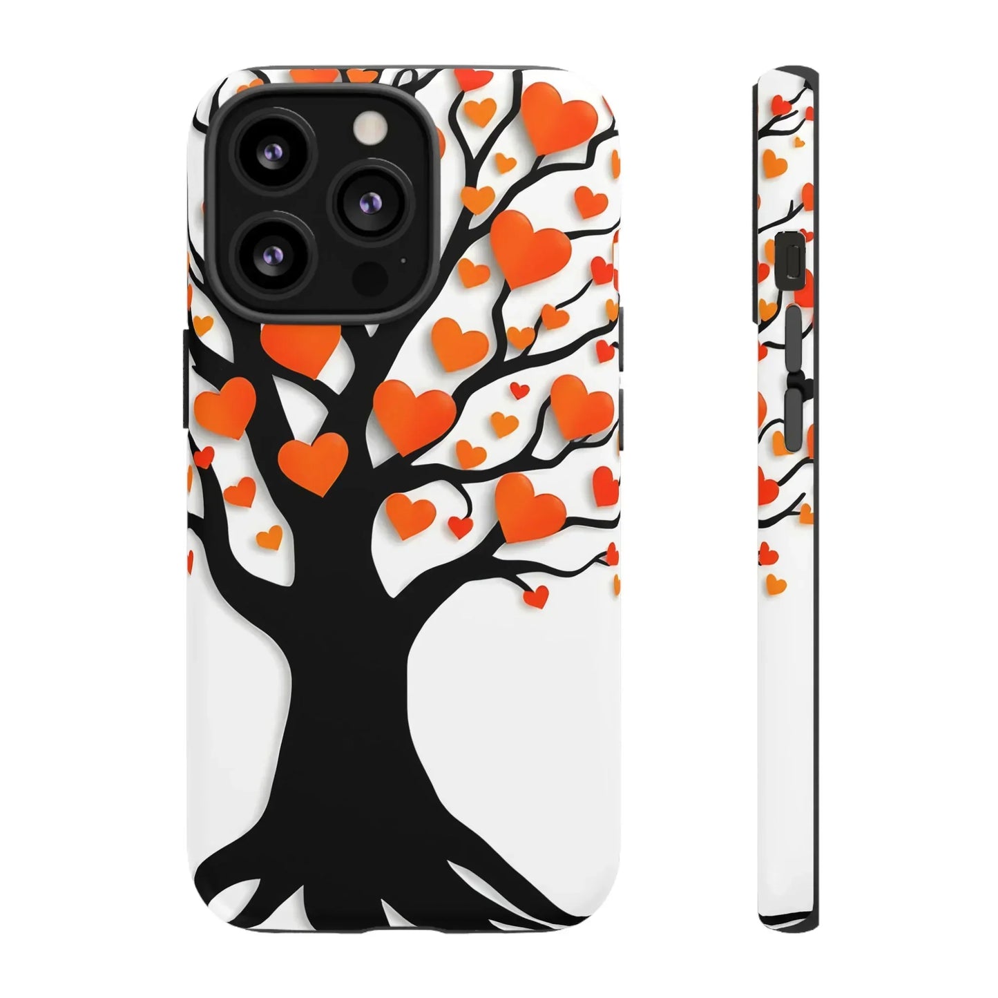 Heart Design Phone Case for iPhone 8–16 and Galaxy S10–S25 Models - KarArmDesign