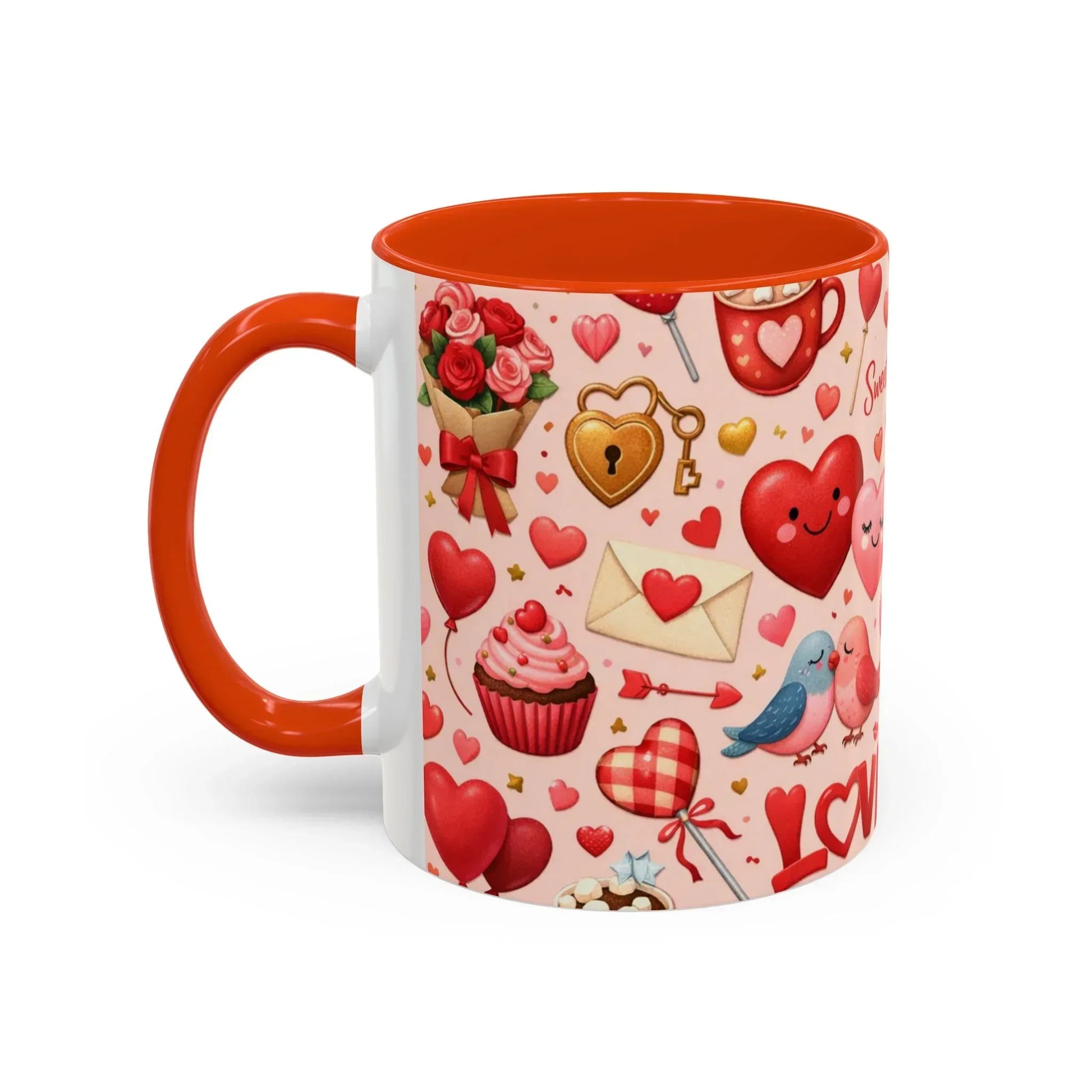 Sweetheart Love Mug - Colorful Mugs (11oz, 15oz) - KARARMDESIGN