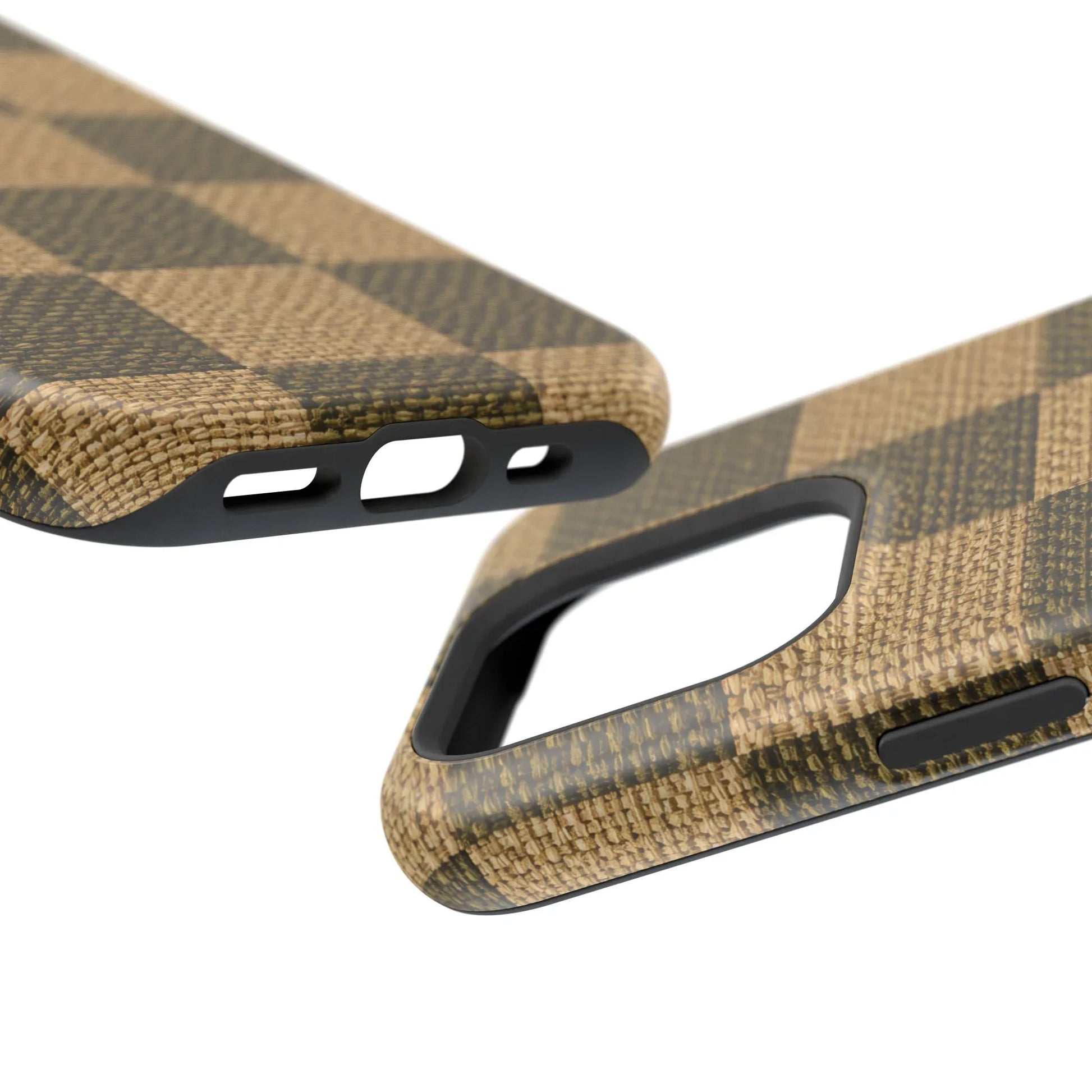 Rustic Woven Phone Case for iPhone 11-17 and Galaxy S21-S22 - KARARMDESIGN