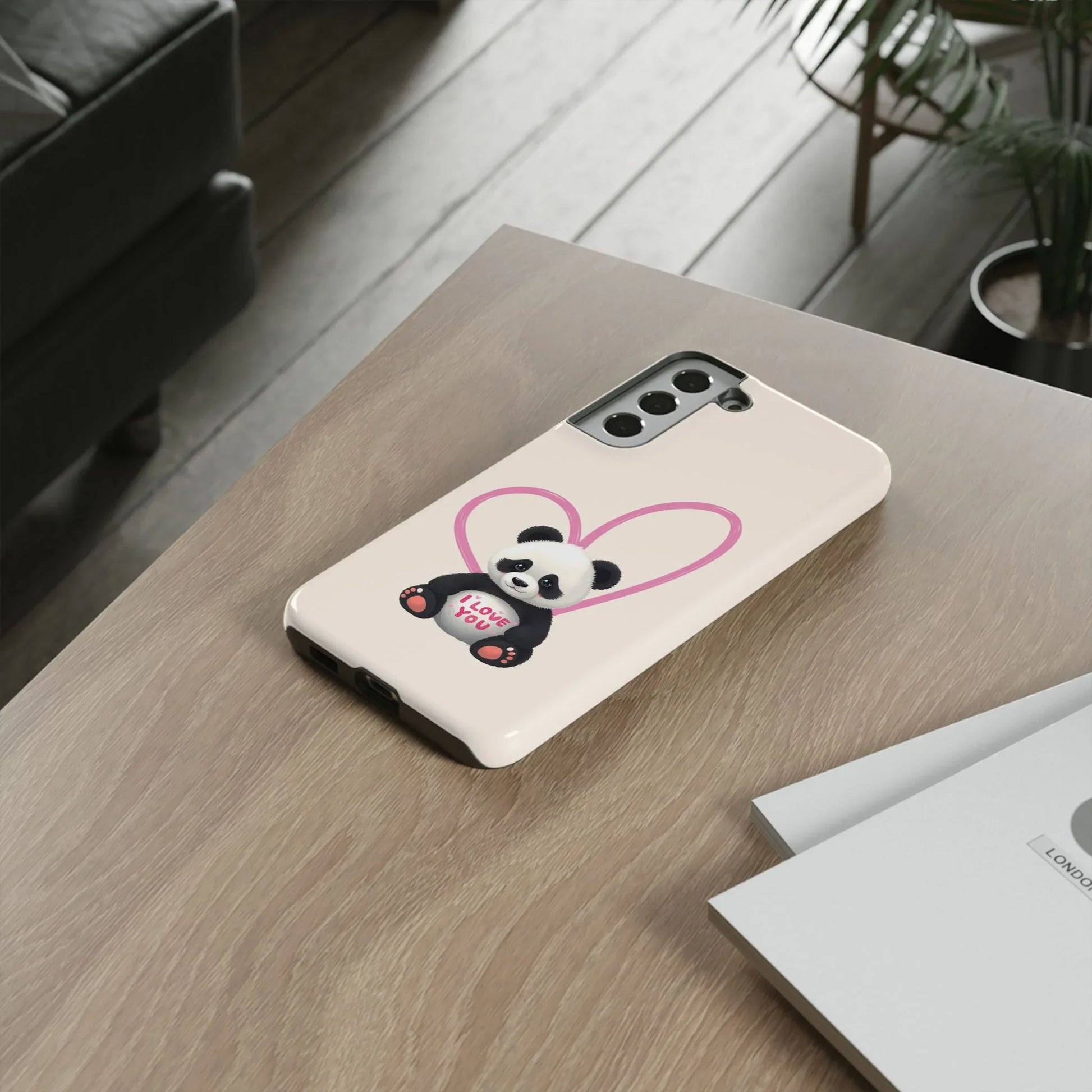 Adorable Panda Phone Case for Galaxy S20-S25 - KARARMDESIGN