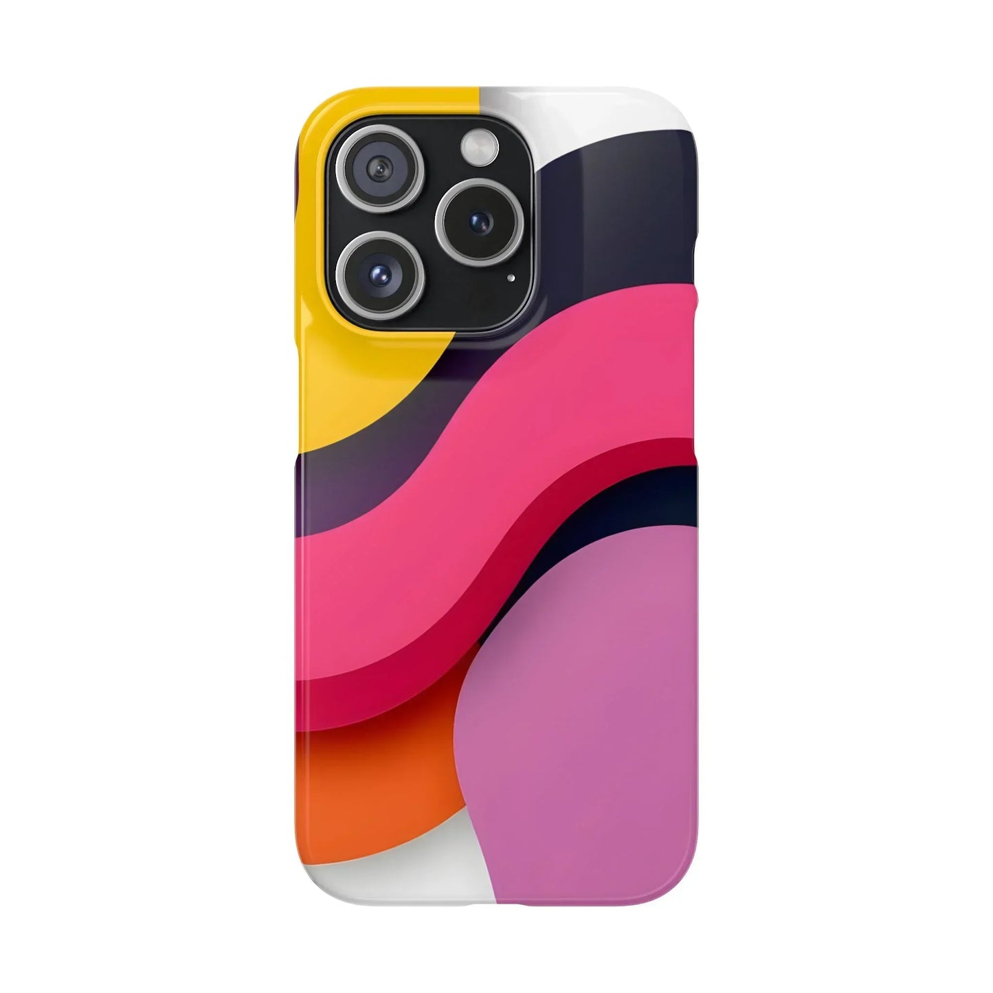 Abstract Phone Case for iPhone 7-16 and Samsung Galaxy S10-S25 Models - KarArmDesign