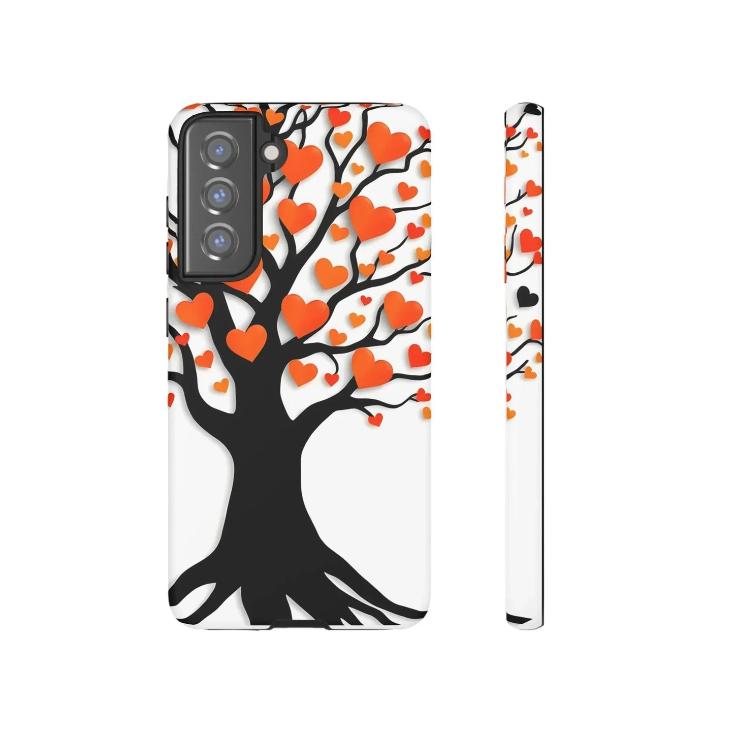 Heart Design Phone Case for iPhone 8–16 and Galaxy S10–S25 Models - KarArmDesign