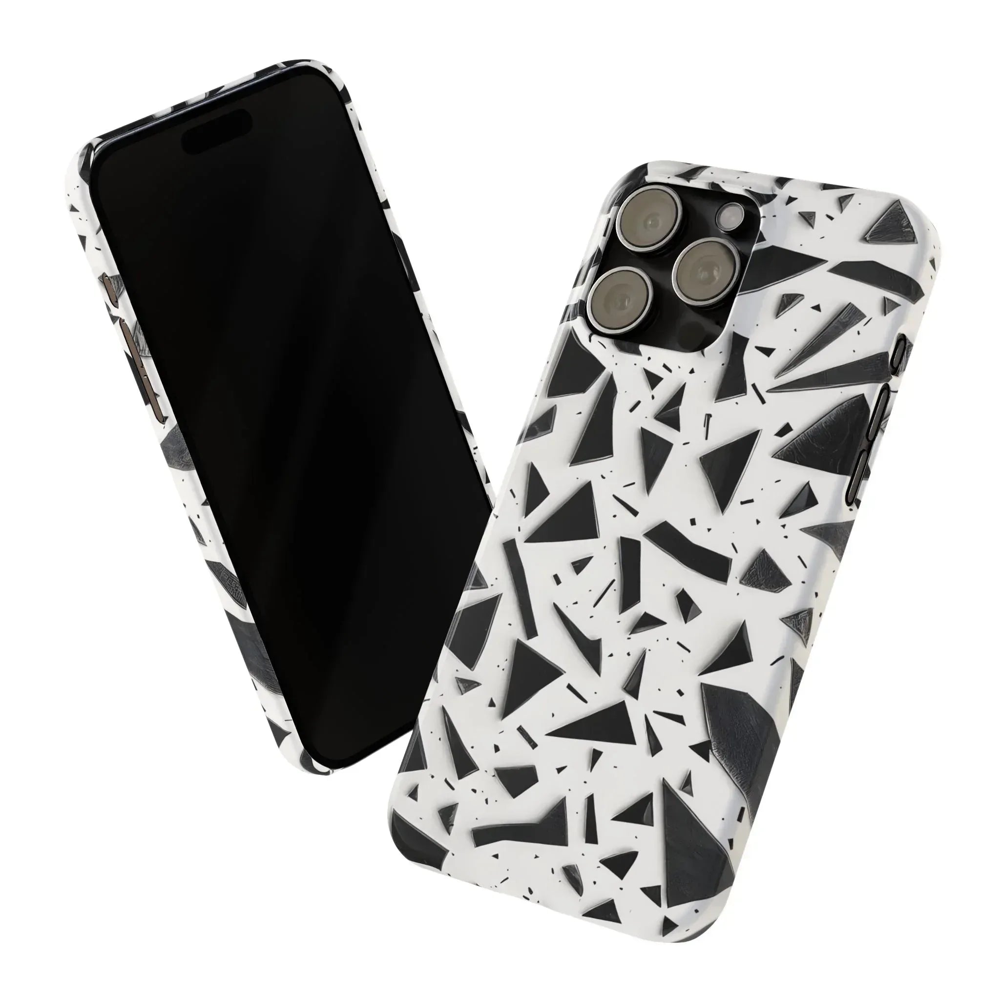 Abstract Slim Phone Case for iPhone 11-17 - KARARMDESIGN