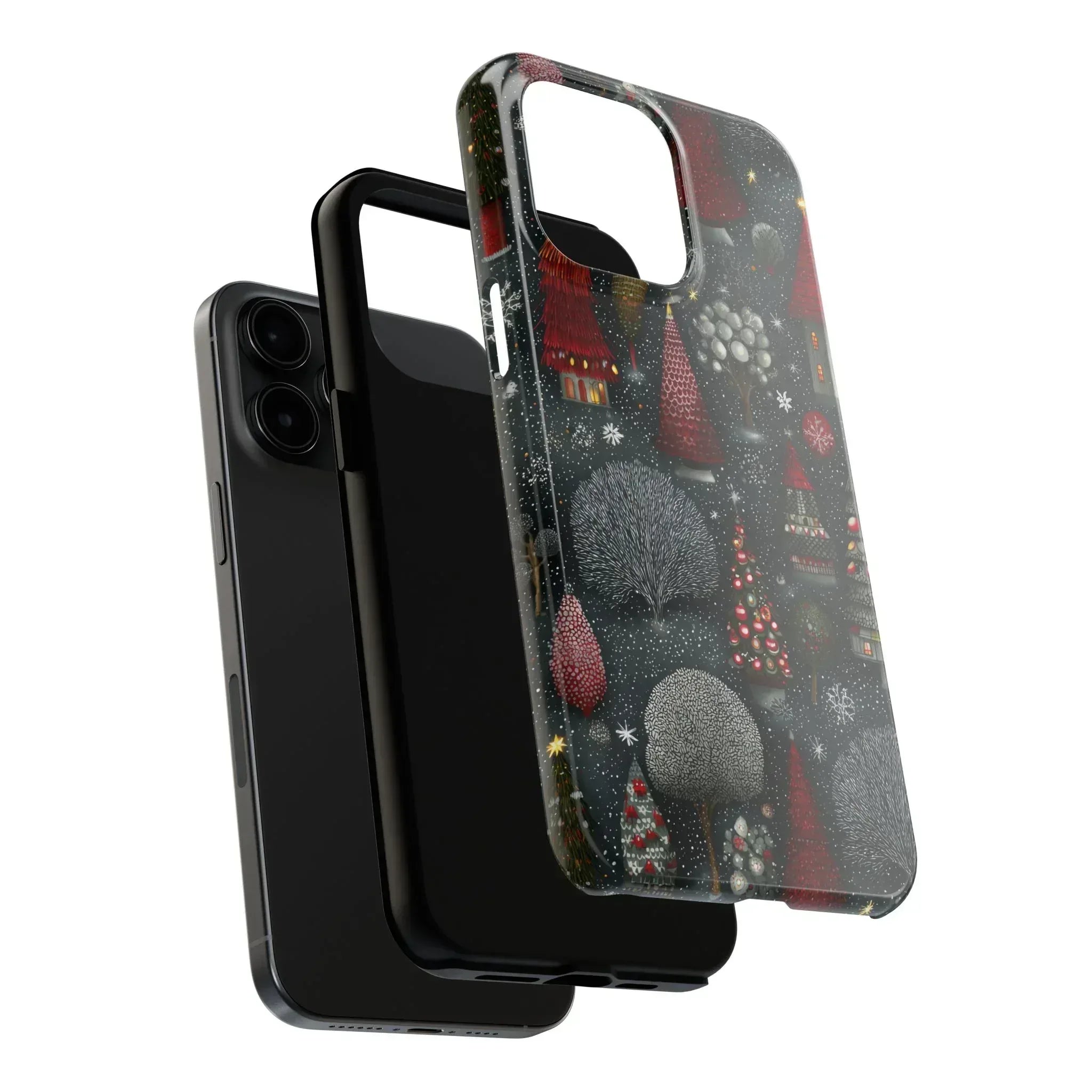 Frosted Fir Magic Phone Case for iPhone 11-17 - KARARMDESIGN
