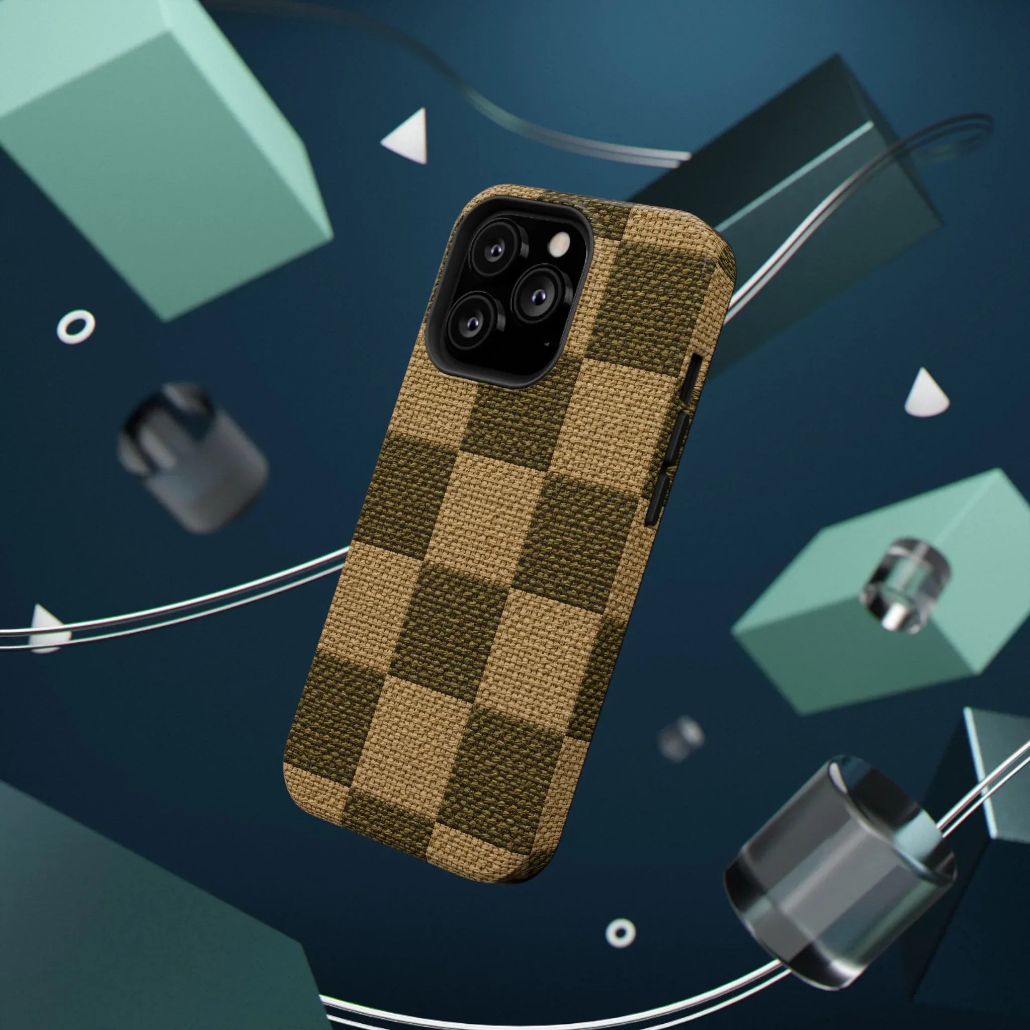 Rustic Woven Phone Case for iPhone 11-17 and Galaxy S21-S22 - KARARMDESIGN