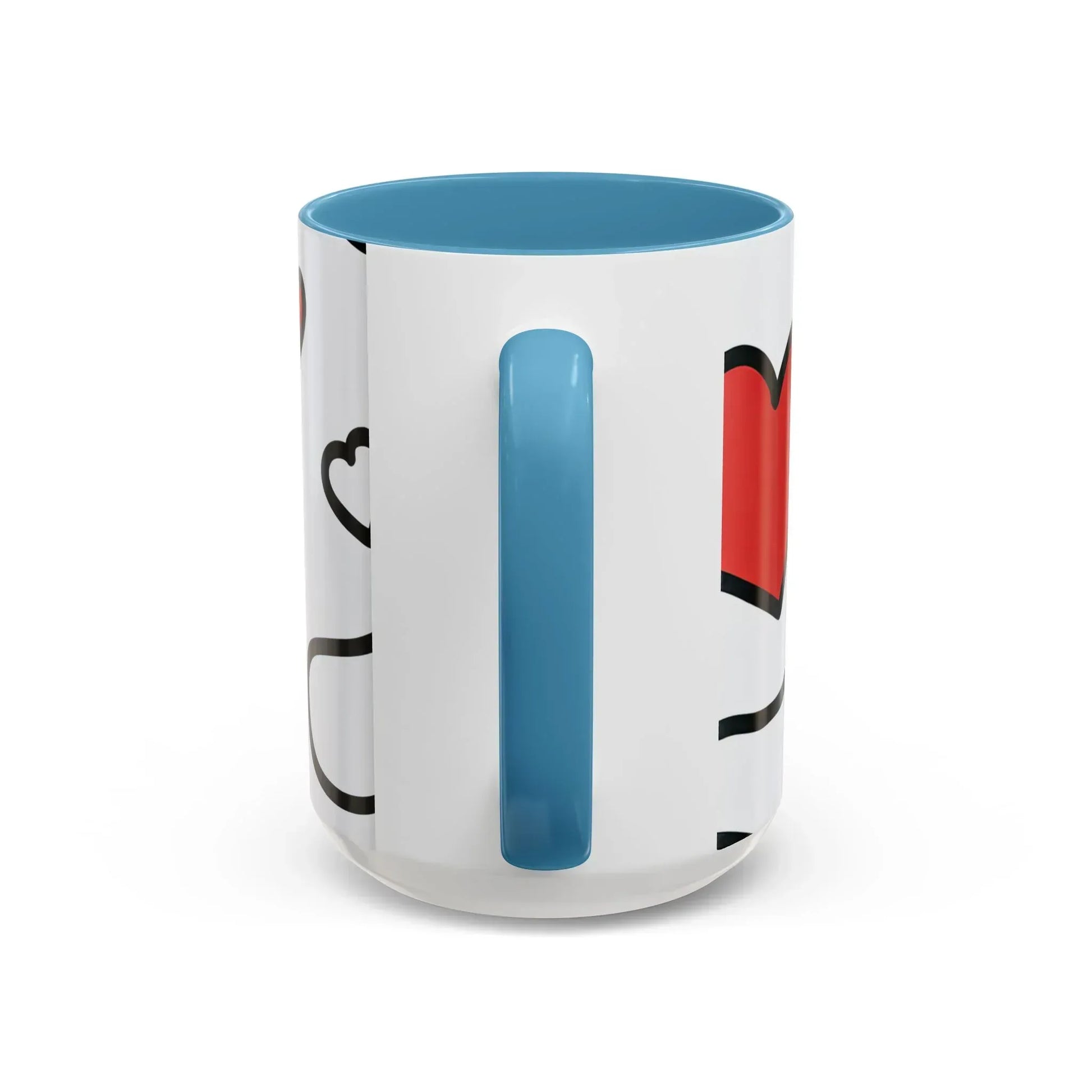 Love Overflow Mug – Accent Coffee Mug (11, 15oz) - KARARMDESIGN