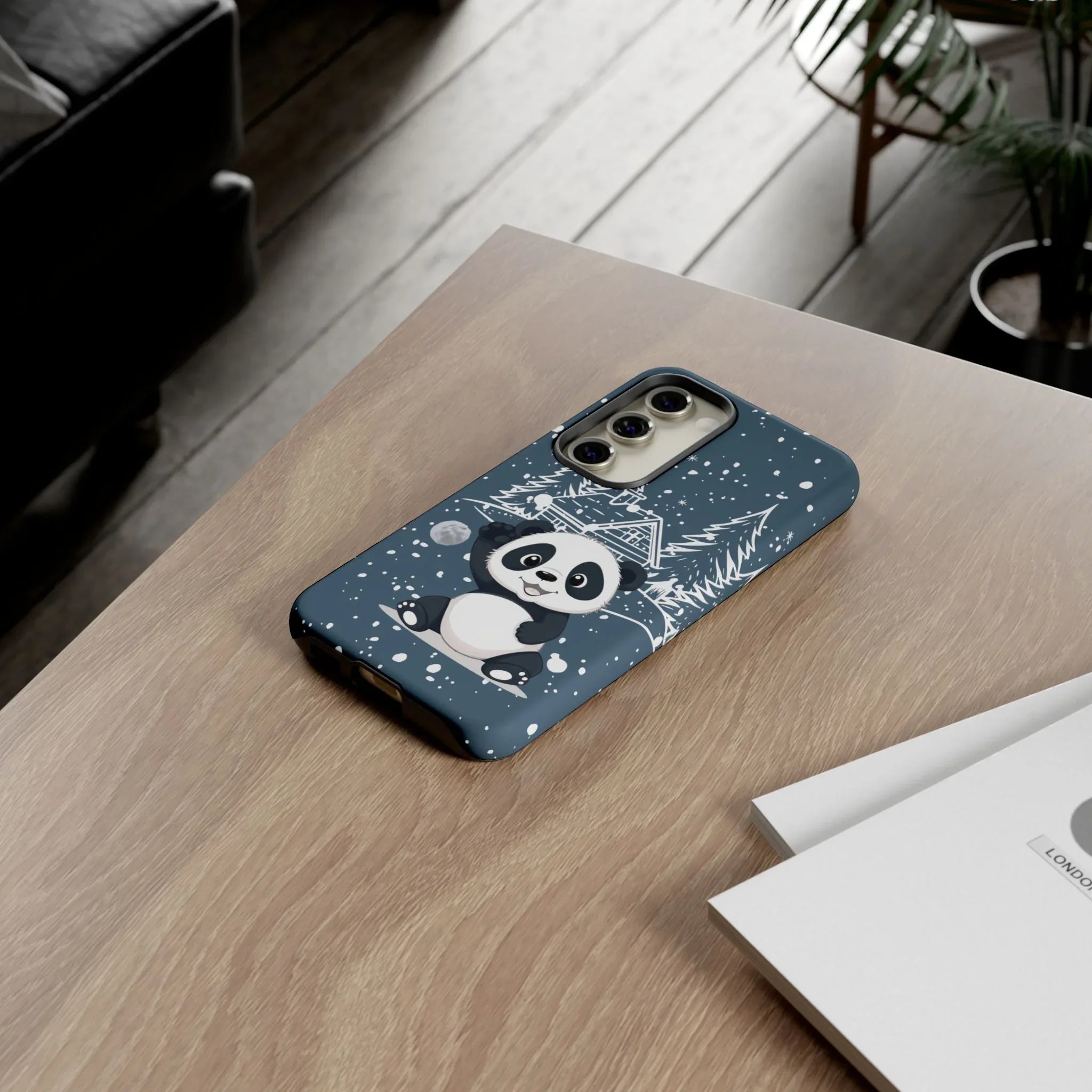 Cute Panda Phone Case for Samsung Galaxy and Google Pixel - KARARMDESIGN