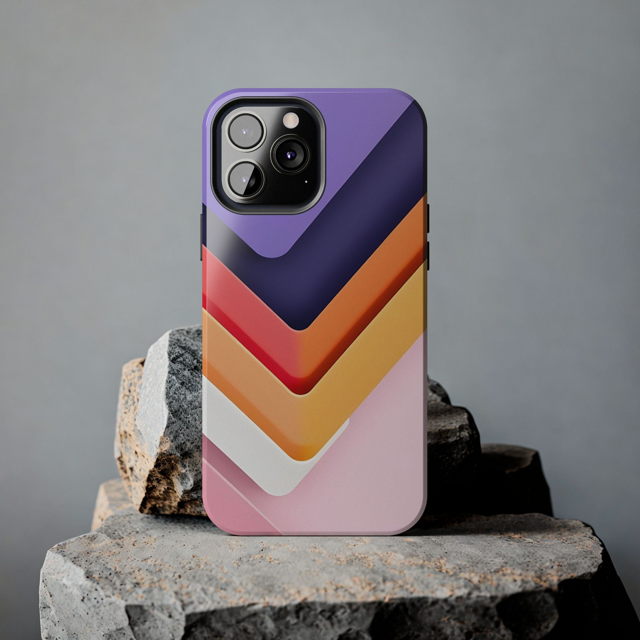 Geometric Chevron Tough Case for iPhone & Samsung Galaxy