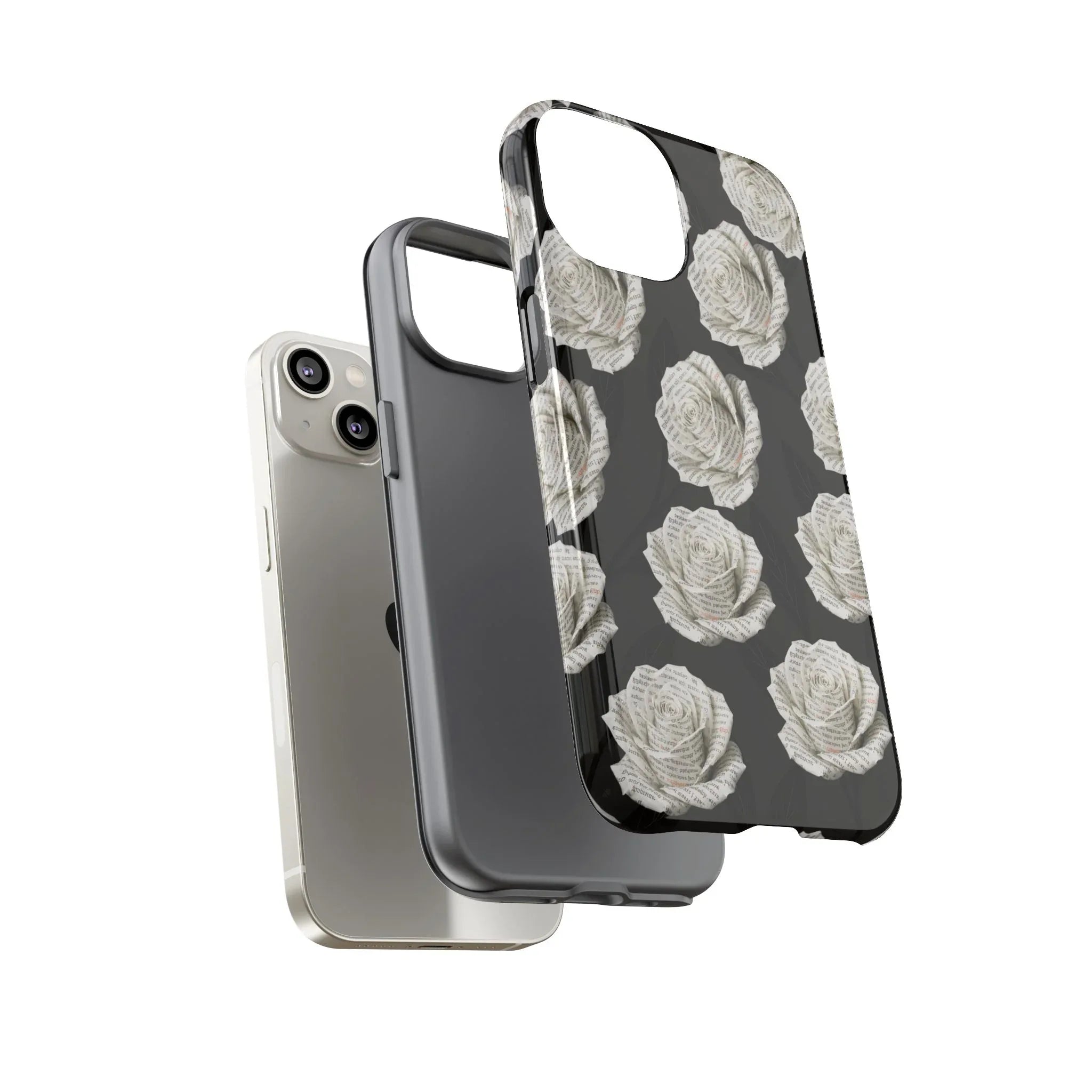 Silent Bloom Phone Case for iPhone 8-17 and Google Pixel 3-9 - KARARMDESIGN
