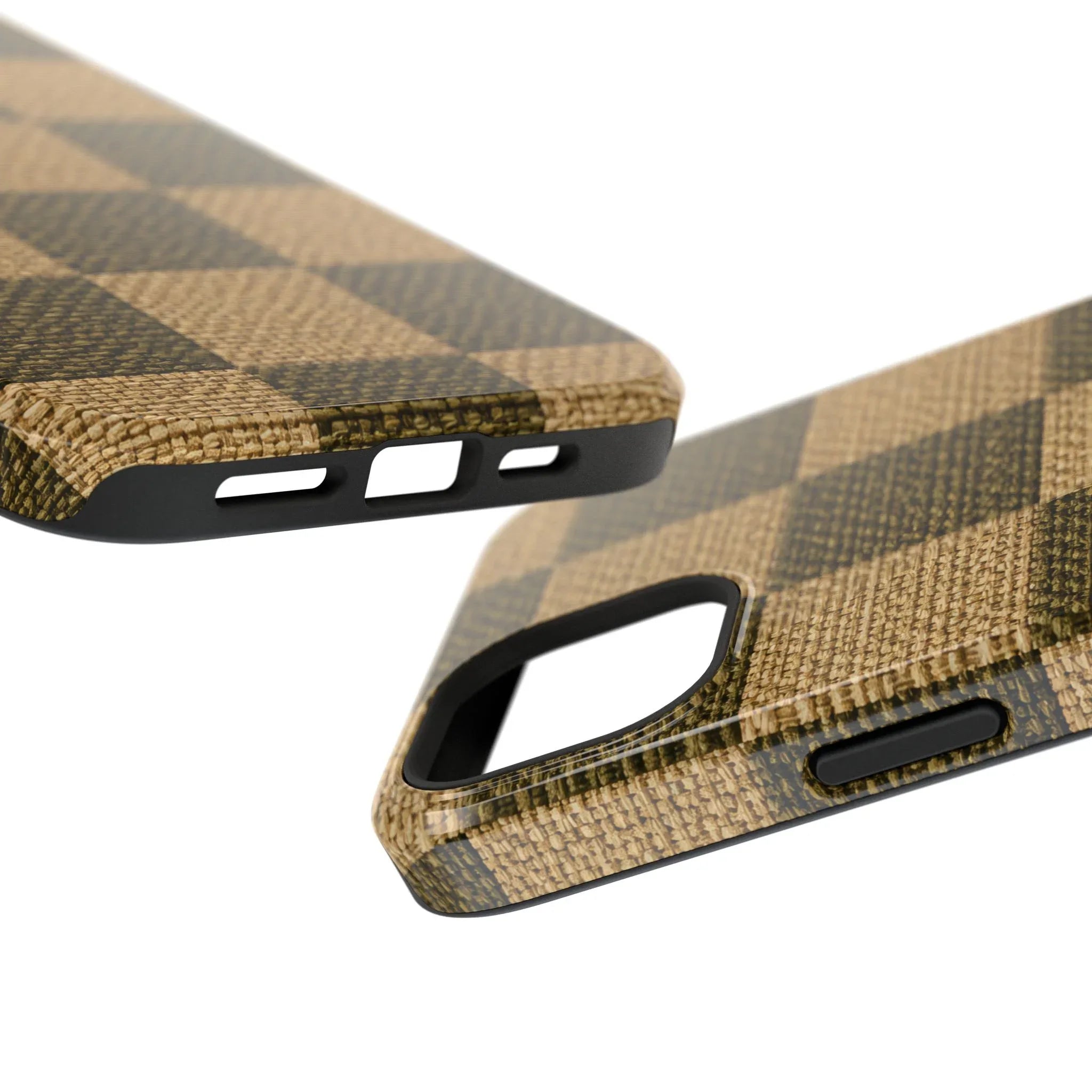 Rustic Woven Phone Case for iPhone 11-17 and Galaxy S21-S22 - KARARMDESIGN