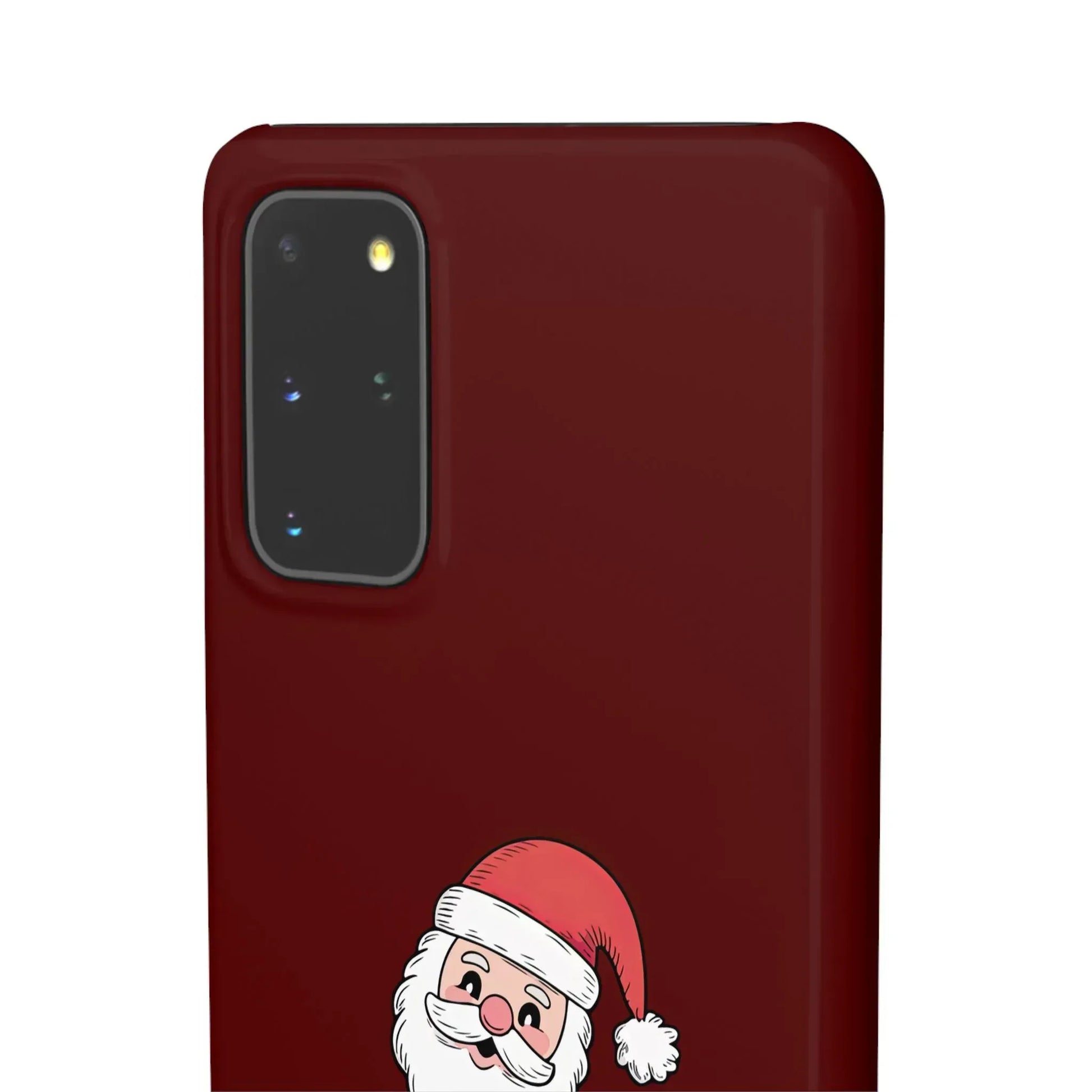 Crimson Claus Phone Case for iPhone 8-17 and Galaxy S20-S25 - KARARMDESIGN
