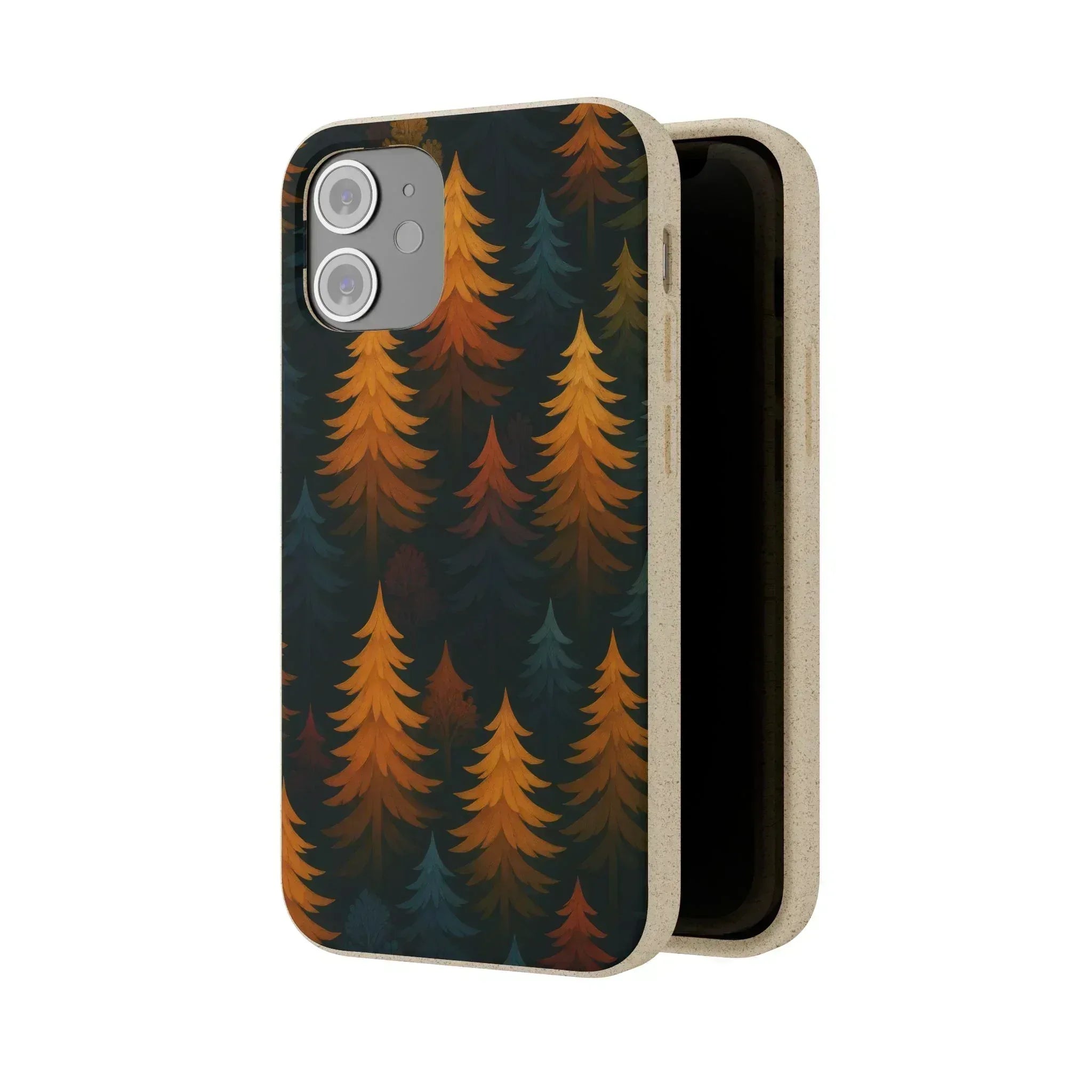 Eco Forest Biodegradable Phone Case for iPhone 11-16 and Galaxy S20-S22 - KARARMDESIGN