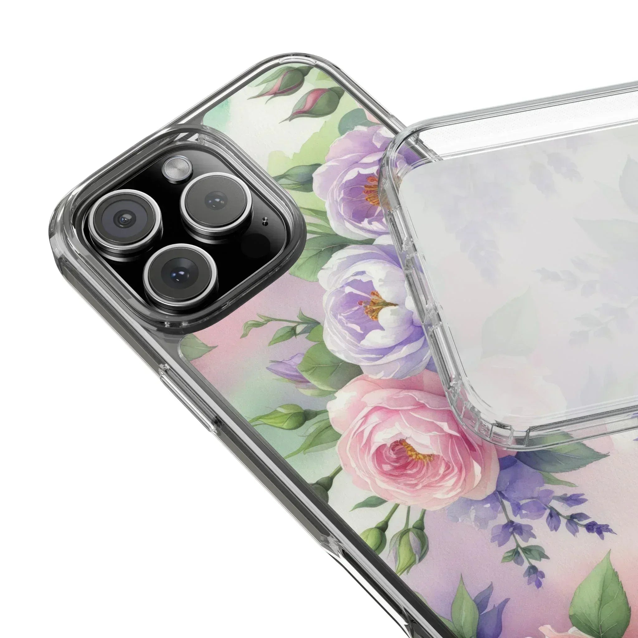 Clear Phone Case for iPhone 12-16 and Samsung Galaxy S21 - KARARMDESIGN