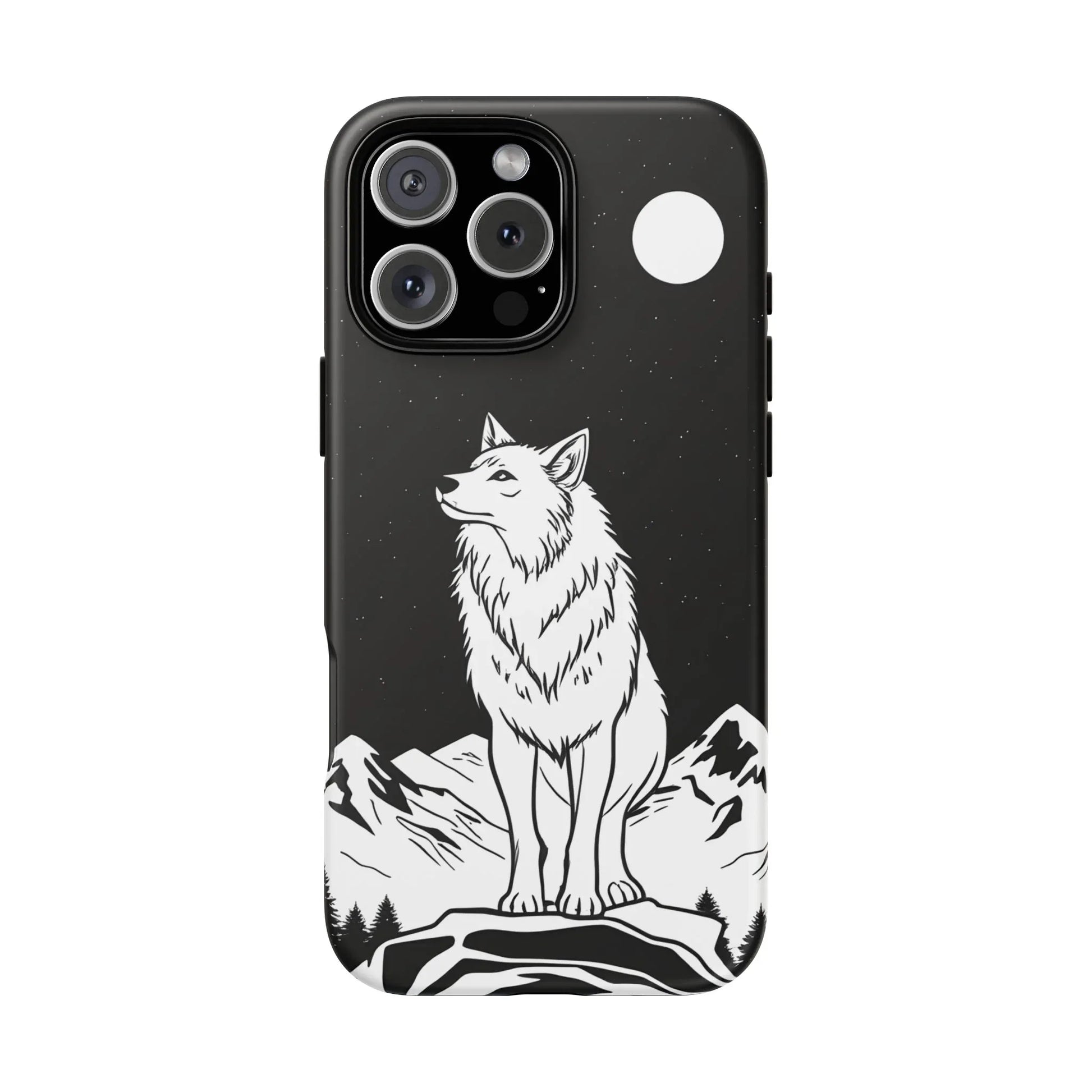 Majestic Wolf Phone Case for iPhone and Galaxy - KARARMDESIGN