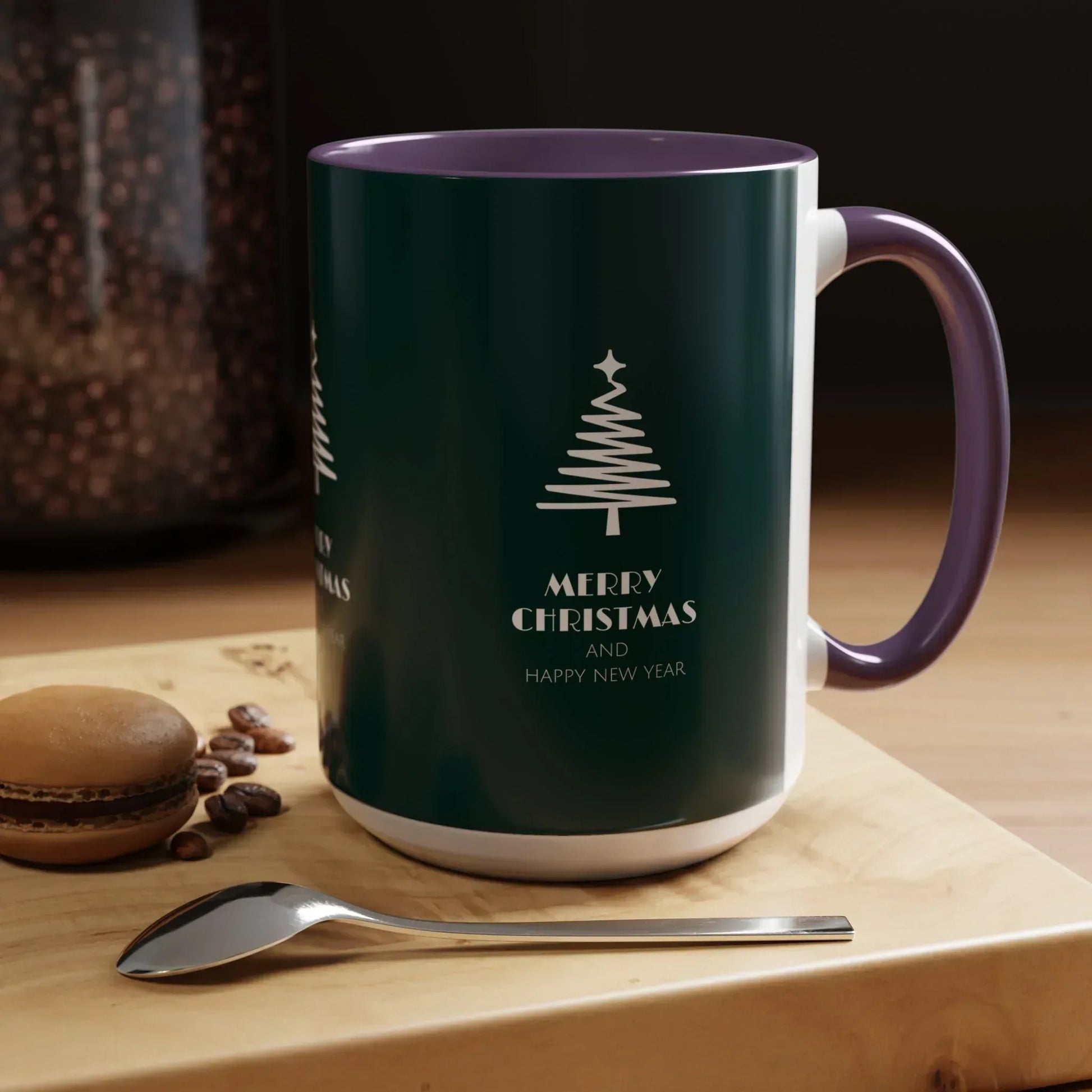 Holiday Mug - Accent Coffee Mug (11, 15oz) - KARARMDESIGN
