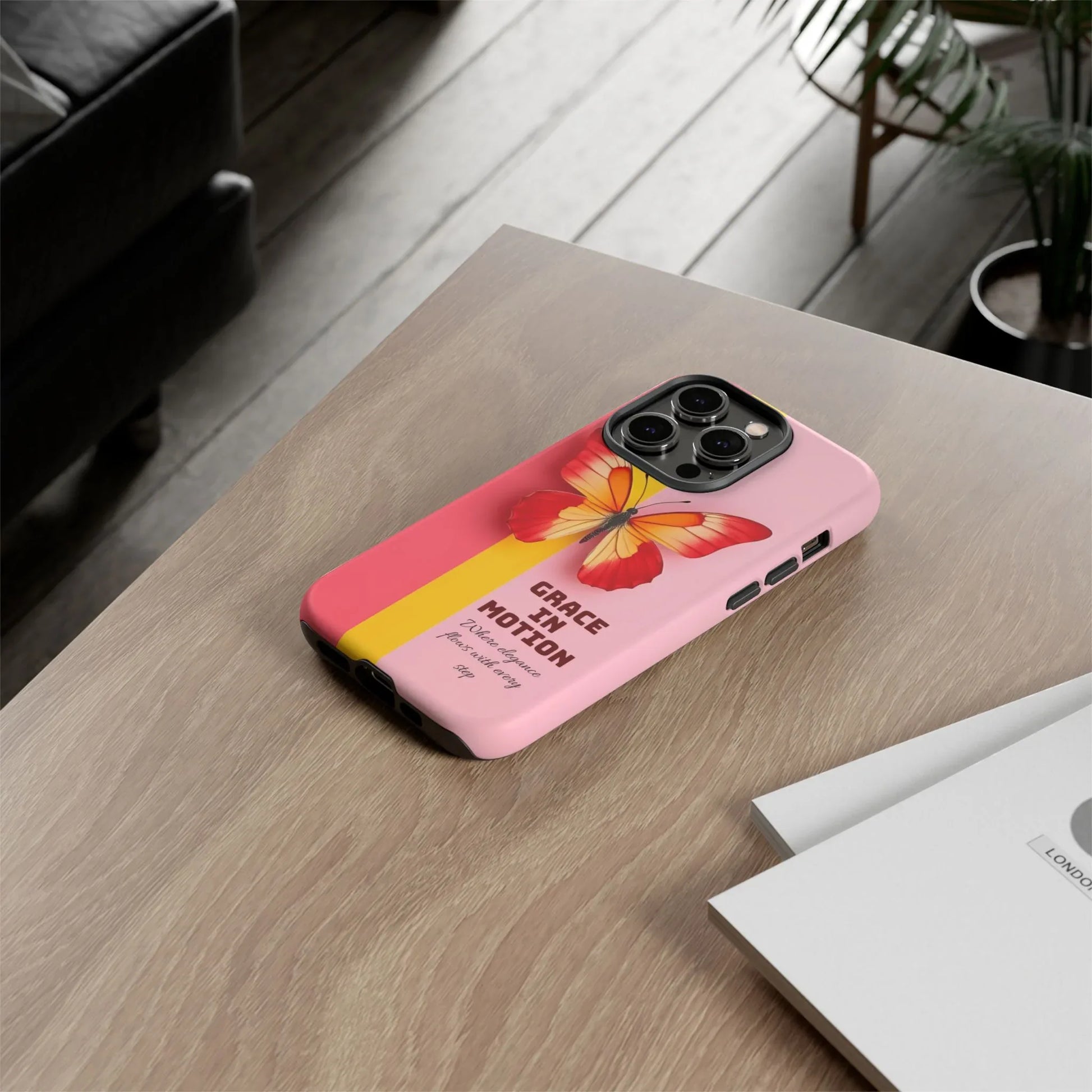 Grace in Motion – Elegant Phone Case for iPhone, Galaxy & Pixel - KARARMDESIGN
