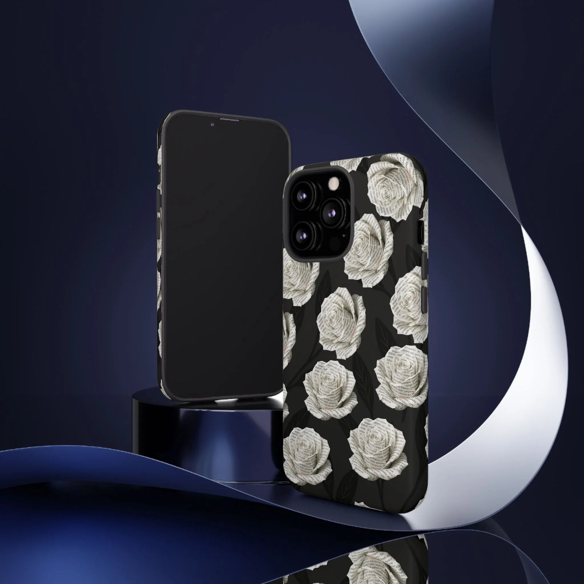 Silent Bloom Phone Case for iPhone 8-17 and Google Pixel 3-9 - KARARMDESIGN