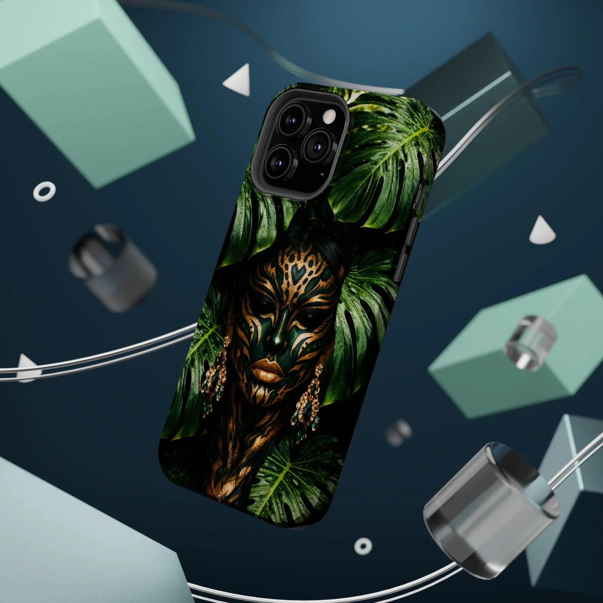 Jungle Spirit Phone Case for iPhone 11-17 - KARARMDESIGN