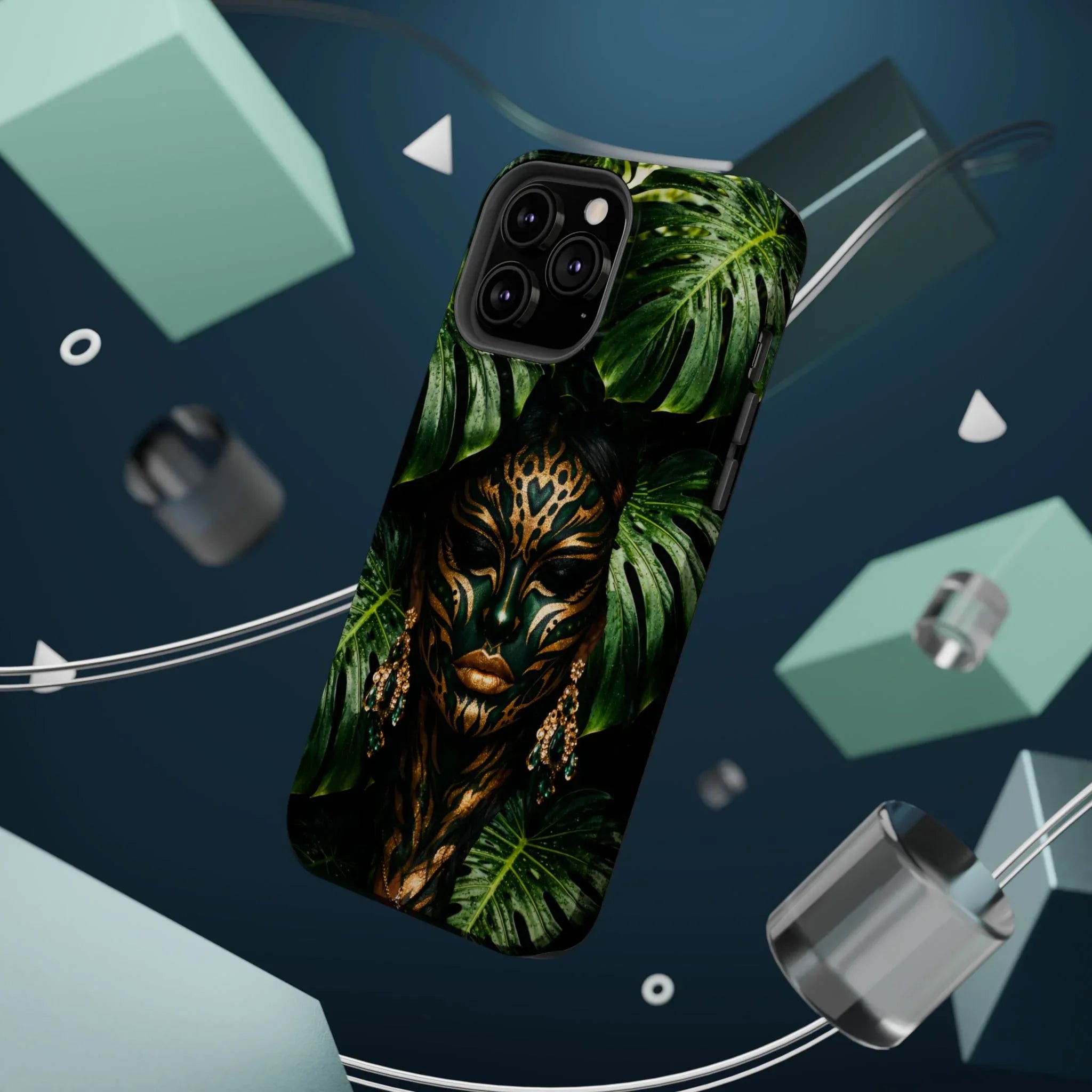 Jungle Spirit Phone Case for iPhone 11-17 - KARARMDESIGN