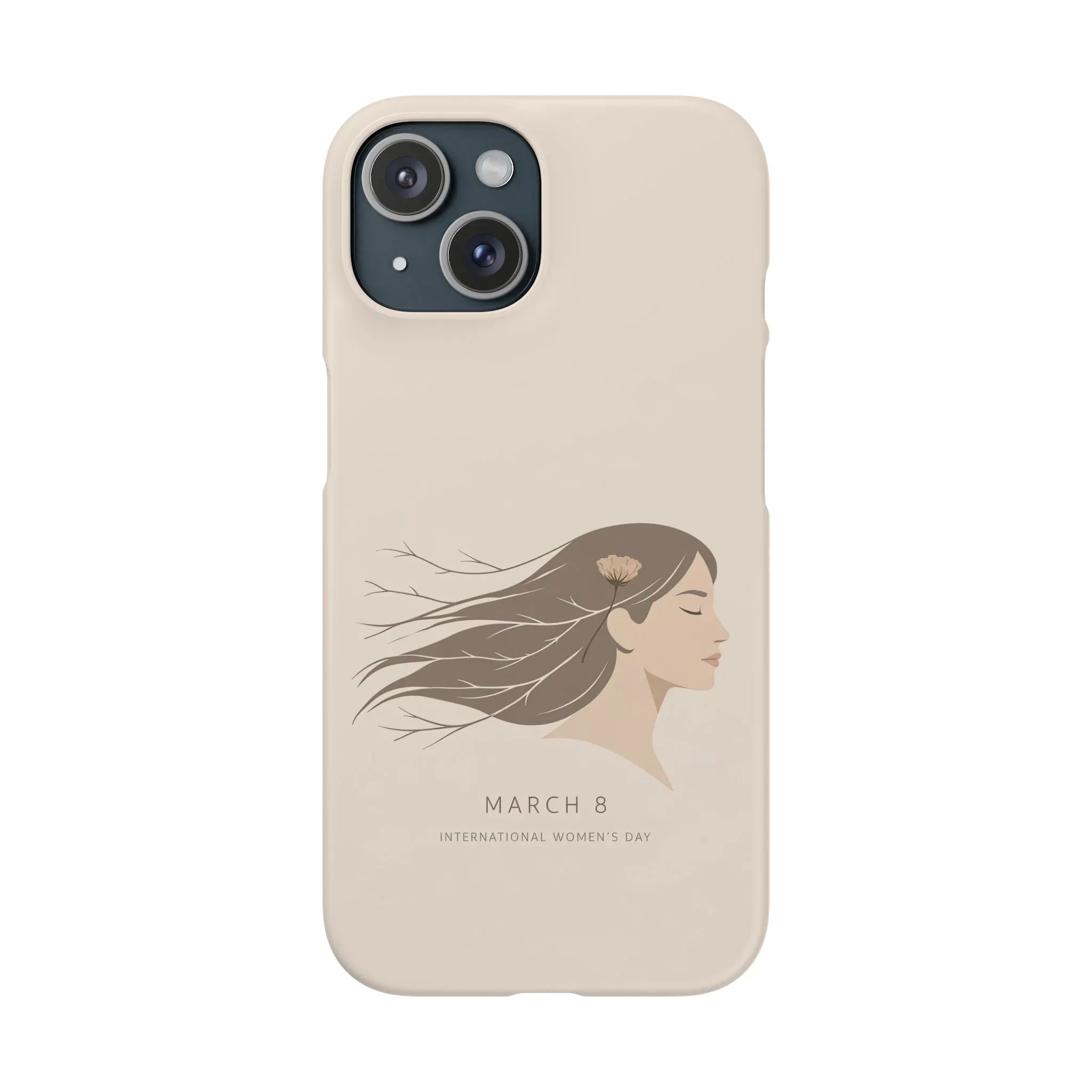 Graceful Strength Phone Case for iPhone 11-17 and Galaxy S20-25 - KARARMDESIGN