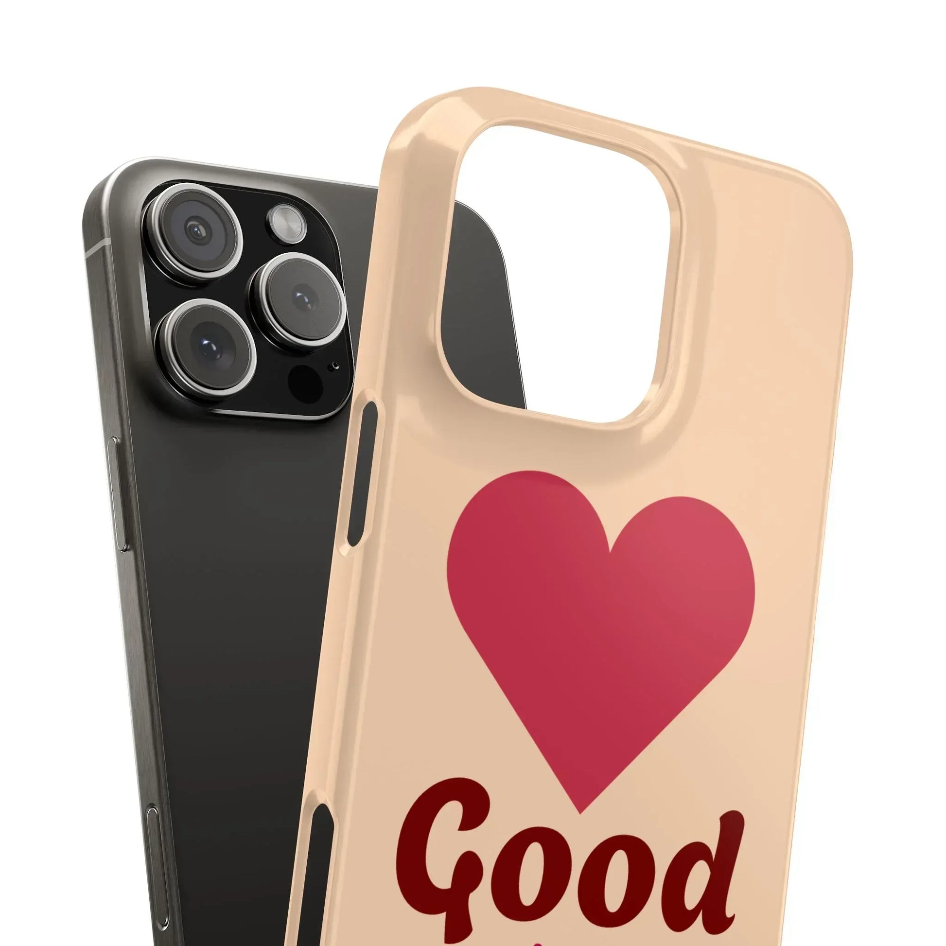 Good Vibes Only Slim Phone Case for iPhone 11-16 - KARARMDESIGN