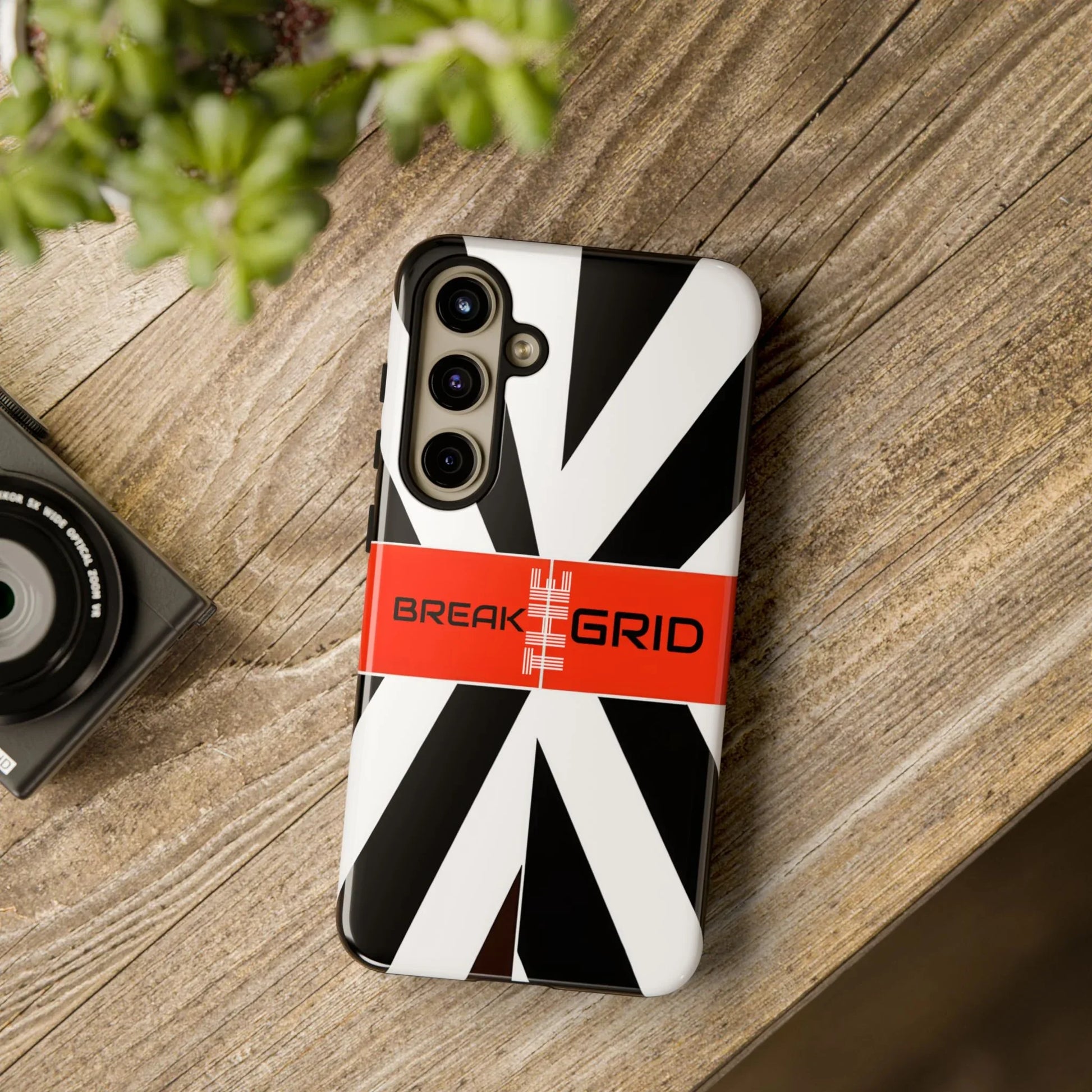 Break The Grid Phone Case for iPhone 11–16 and Galaxy S20–S25 - KARARMDESIGN