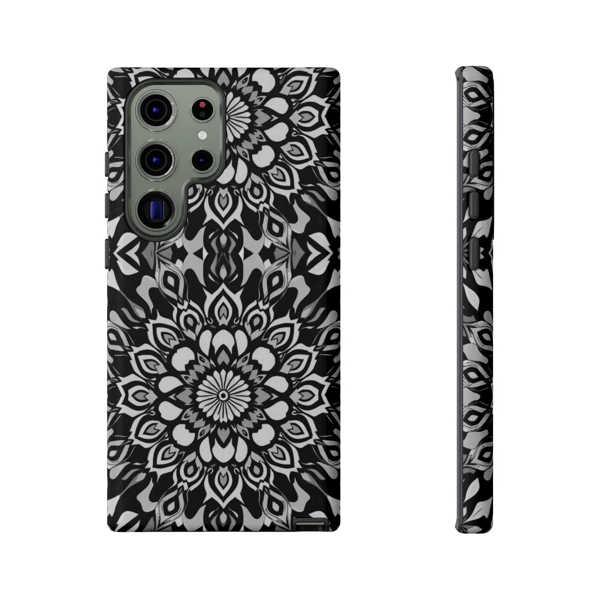 Mandala Phone Case for iPhone and Galaxy - KARARMDESIGN