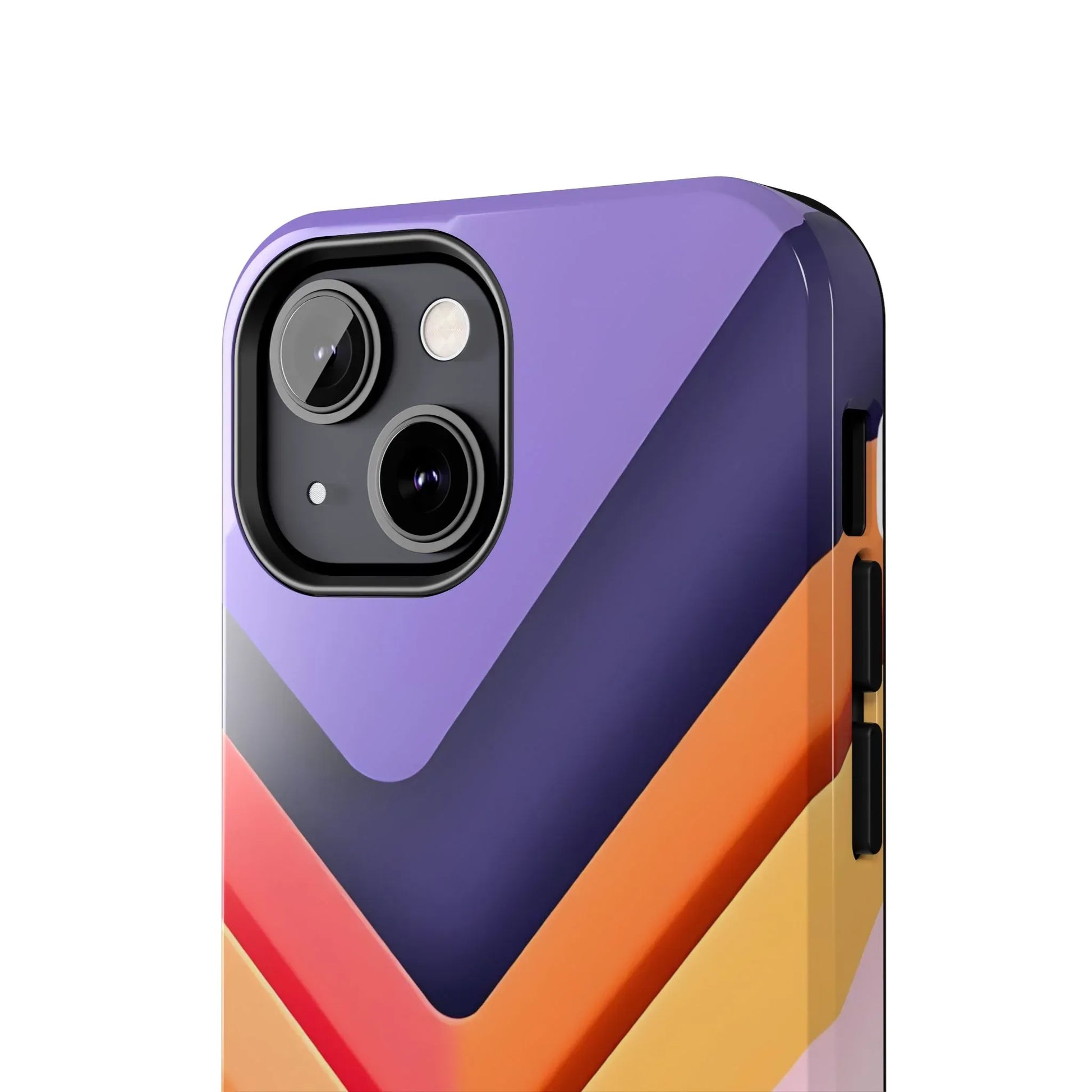 Vibrant Geometric Chevron Phone Case for iPhone and Galaxy - KARARMDESIGN