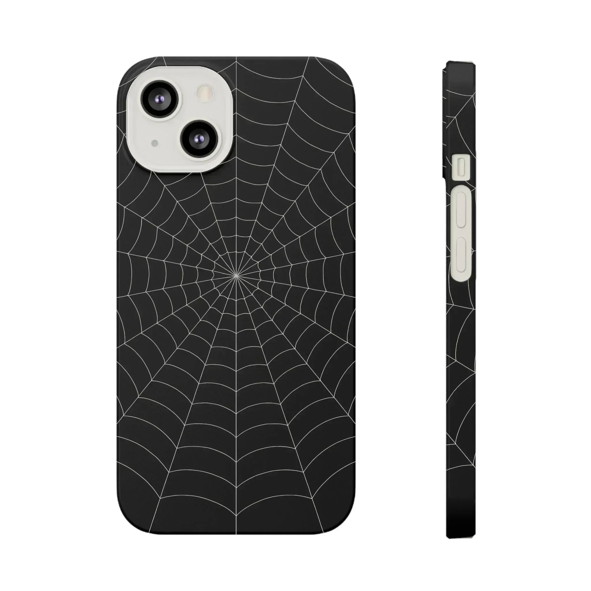 Spider Web Phone Case for iPhone 12-16 - KARARMDESIGN