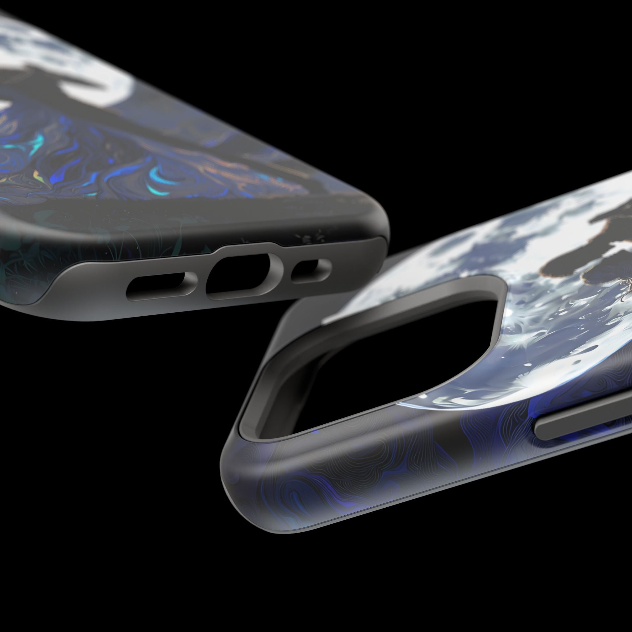Romantic Moonlight Dance Magnetic Phone Case – iPhone 15–17 & Samsung Galaxy S26